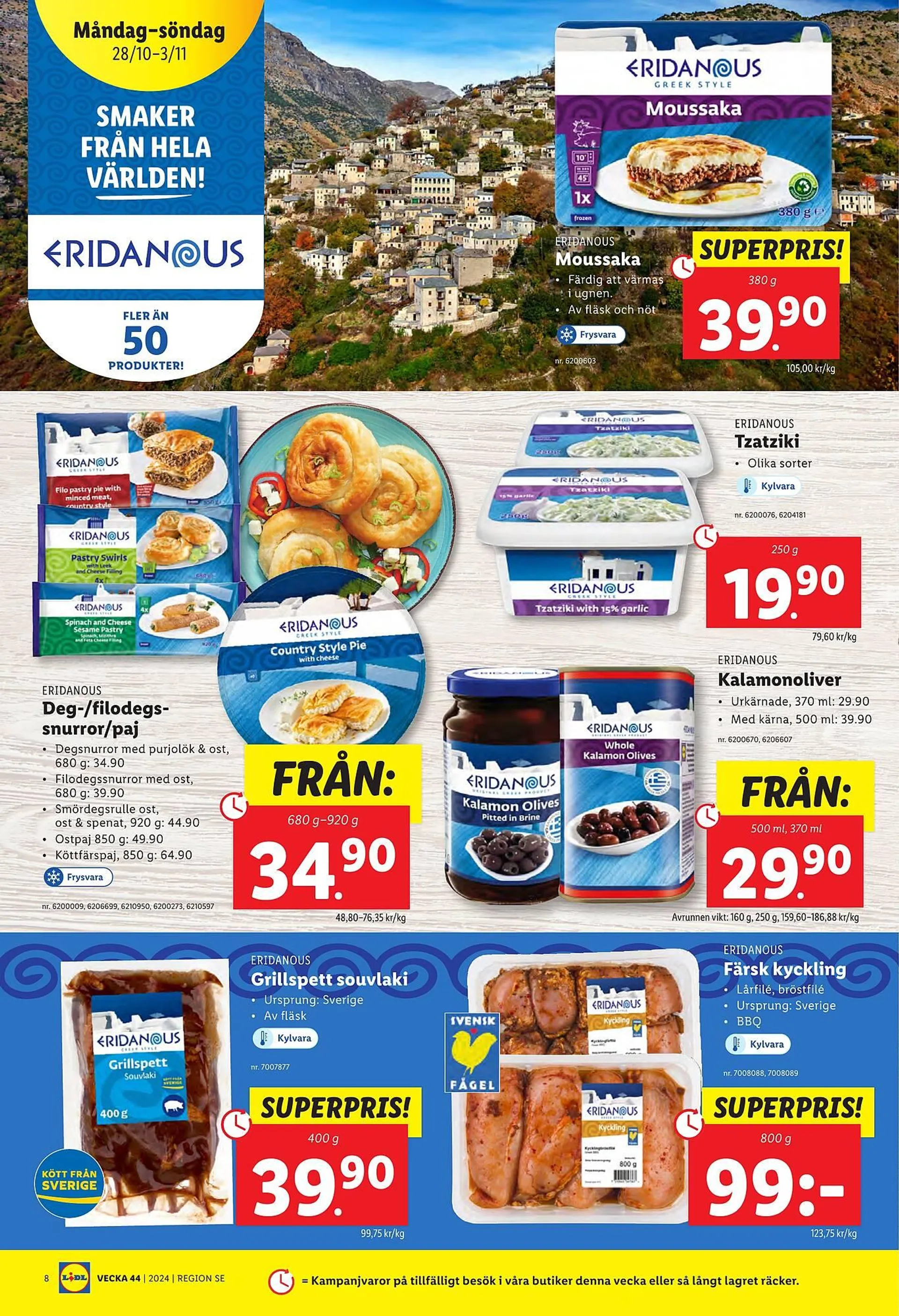 Lidl reklamblad från 28 oktober till 3 november 2024 - Reklamblad sidor 8