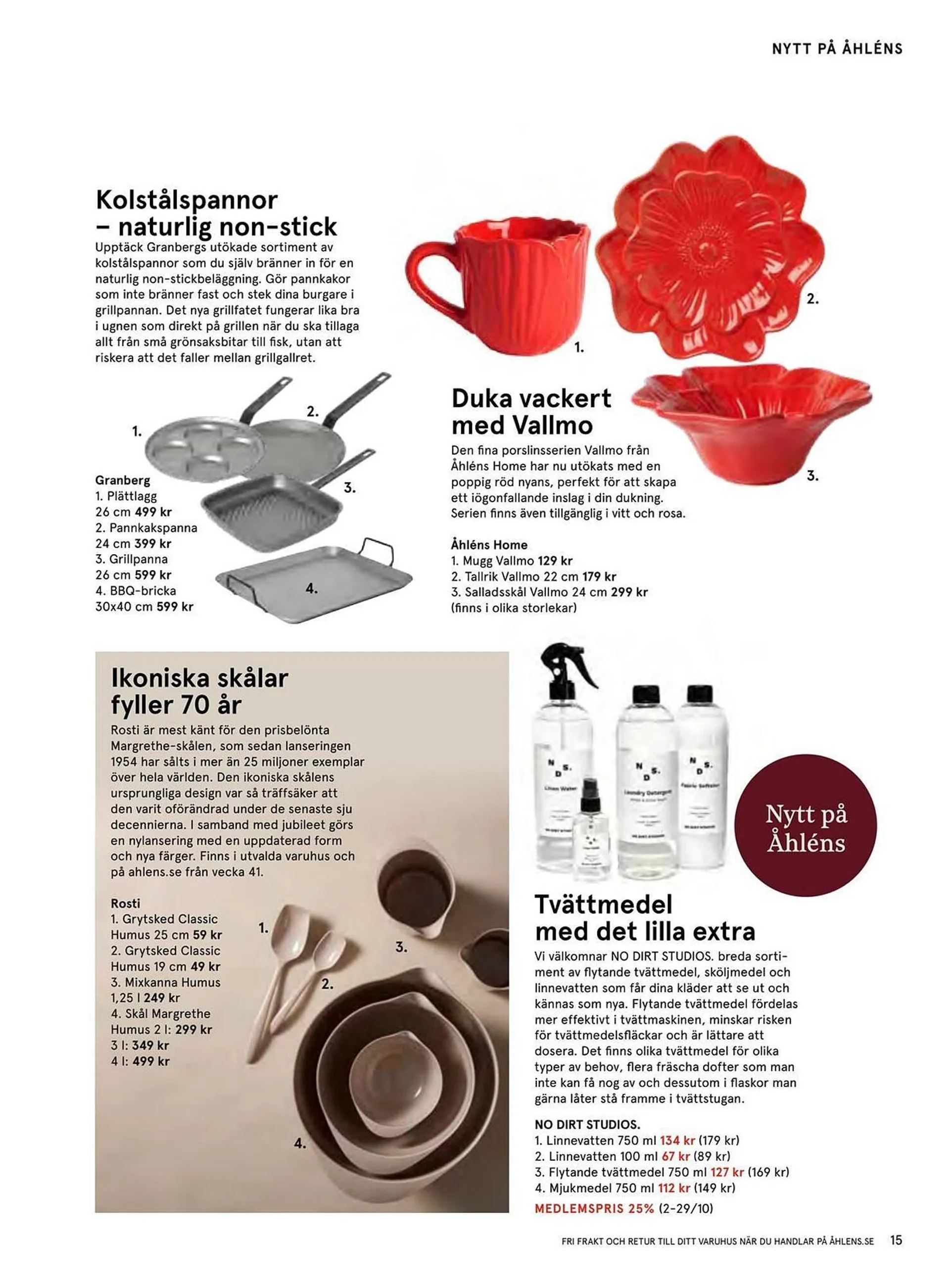 Åhléns reklamblad från 2 oktober till 22 oktober 2024 - Reklamblad sidor 11