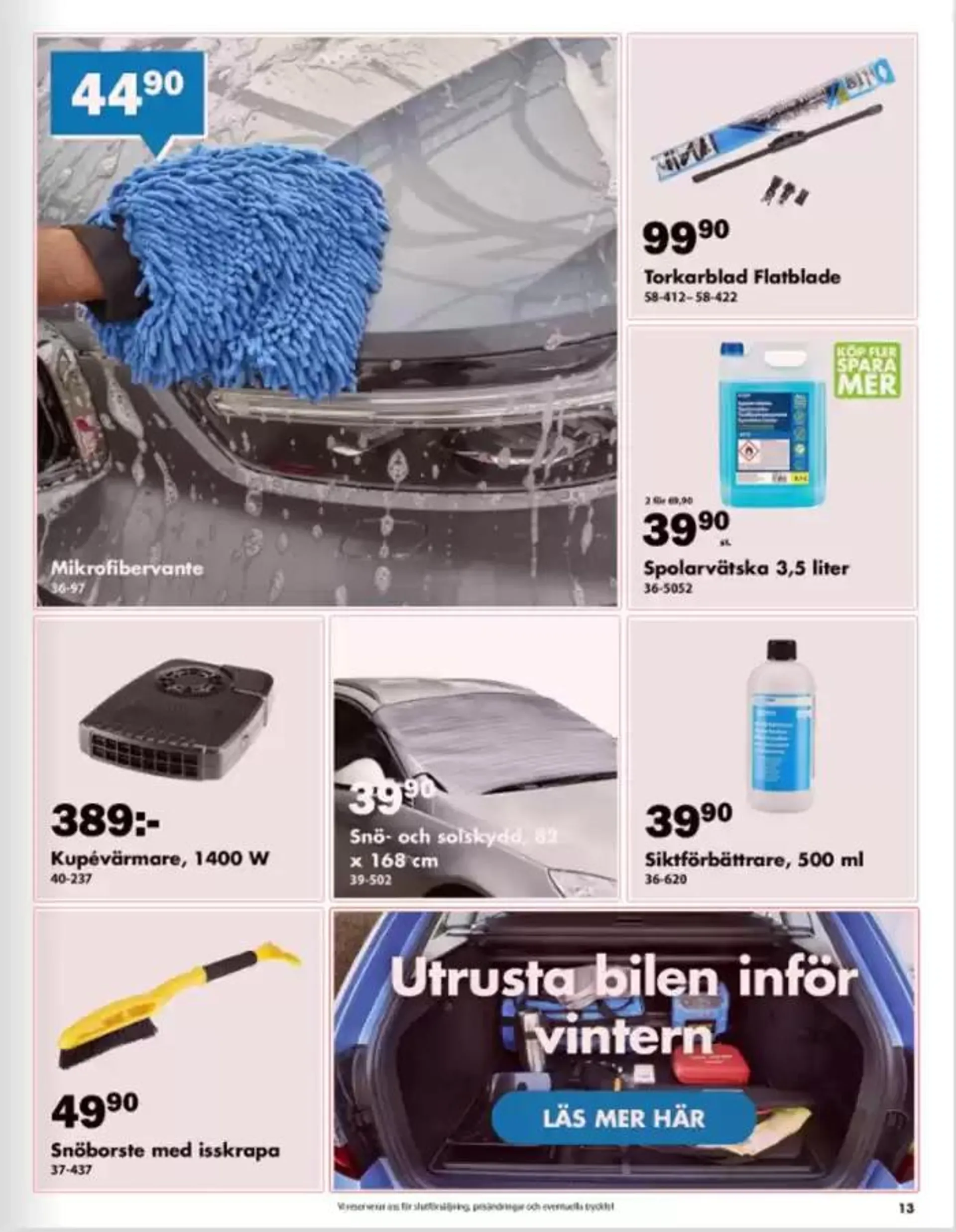 Biltema Broschyr October  från 15 oktober till 31 oktober 2024 - Reklamblad sidor 13