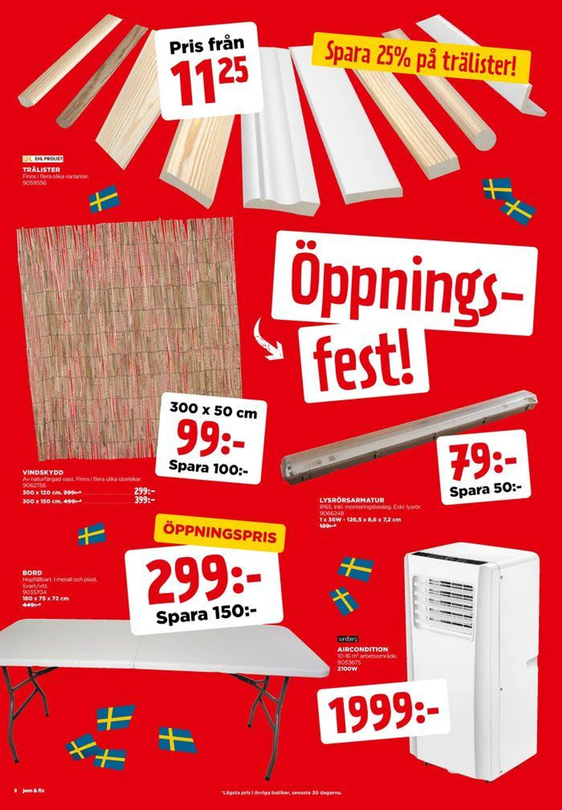 Jem&Fix reklamblad från 17 juni till 23 juni 2024 - Reklamblad sidor 8