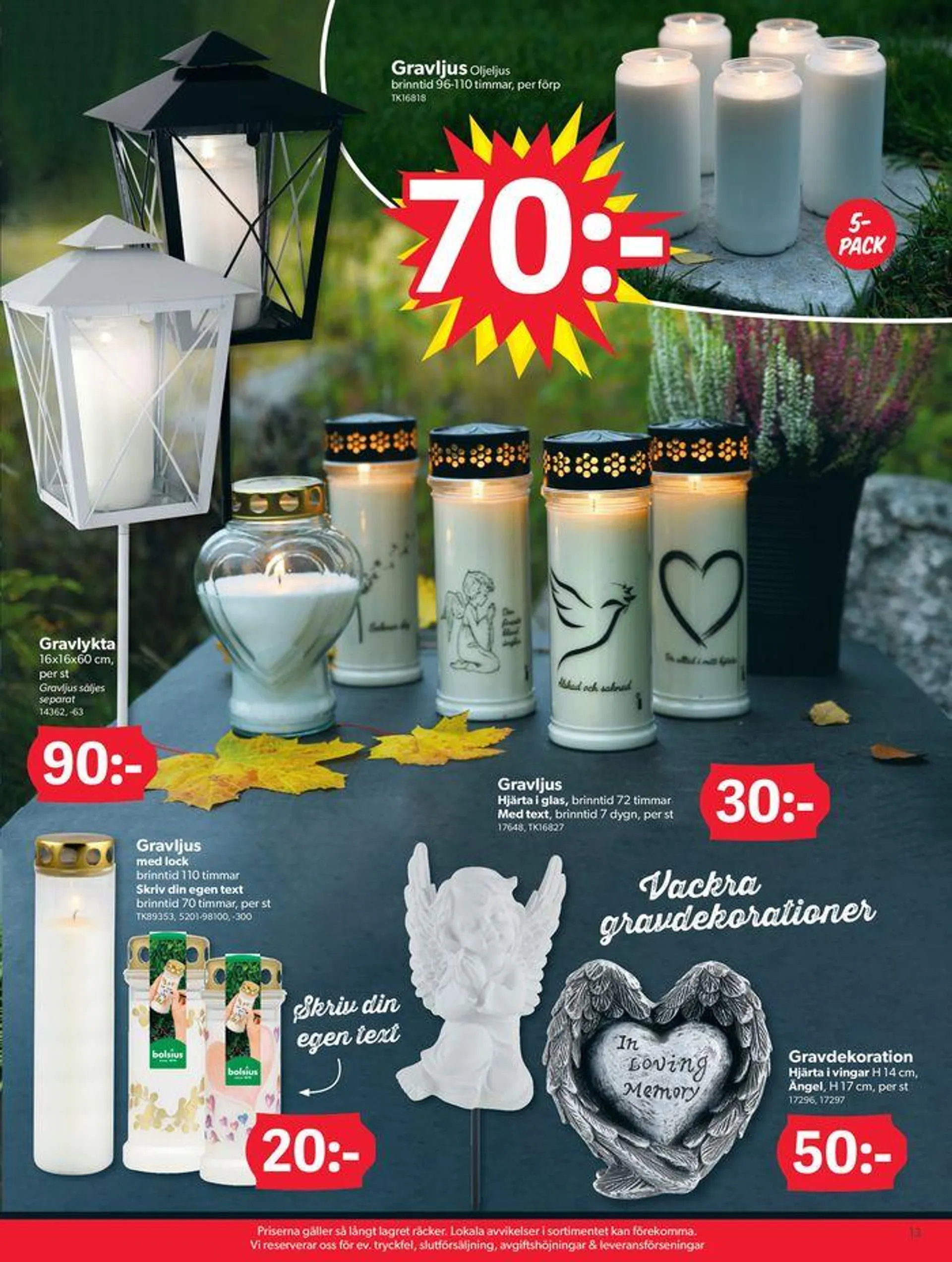 DollarStore Erbjudanden från 24 september till 8 oktober 2024 - Reklamblad sidor 13