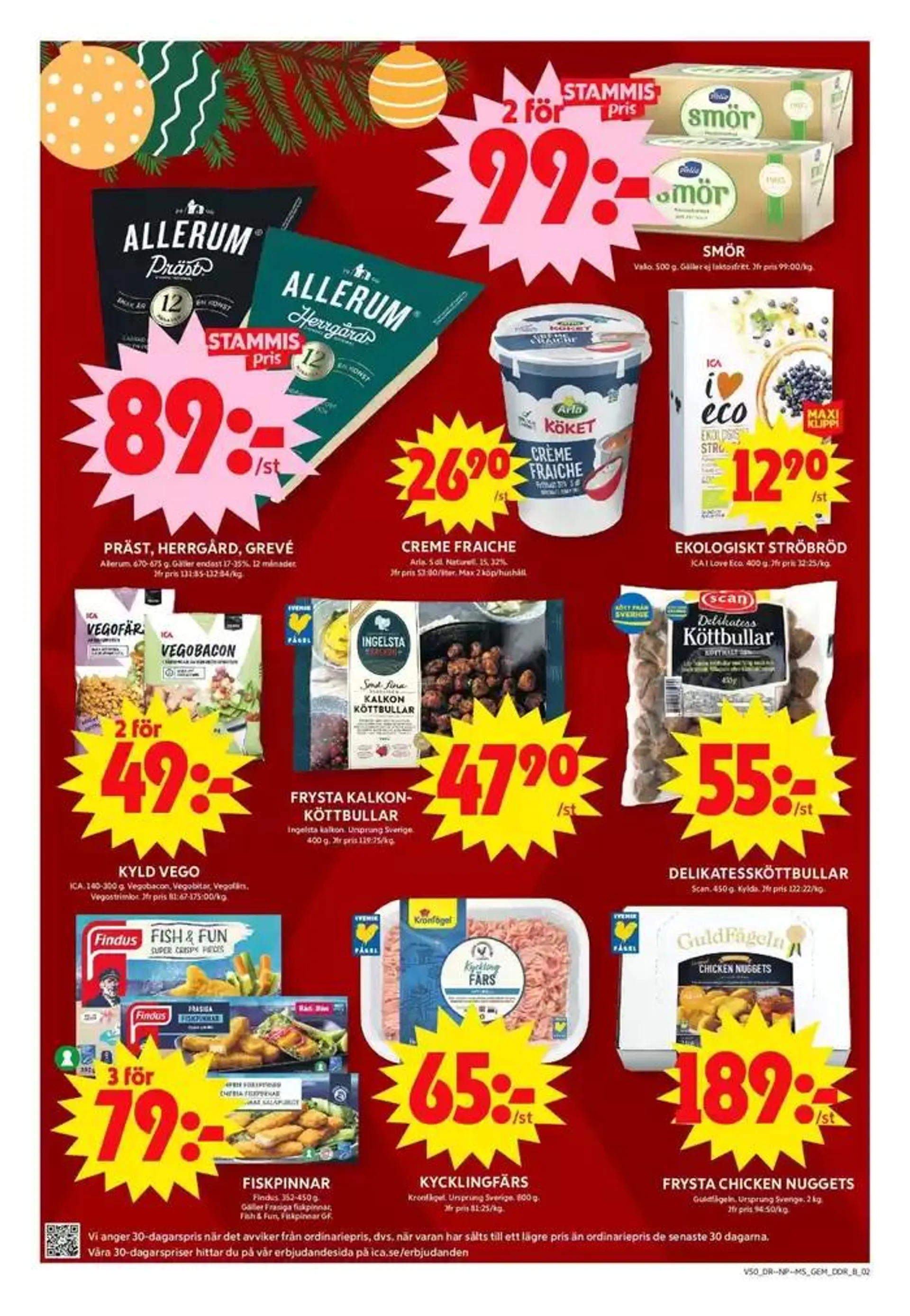 Fantastiskt erbjudande för alla kunder från 7 december till 21 december 2024 - Reklamblad sidor 30