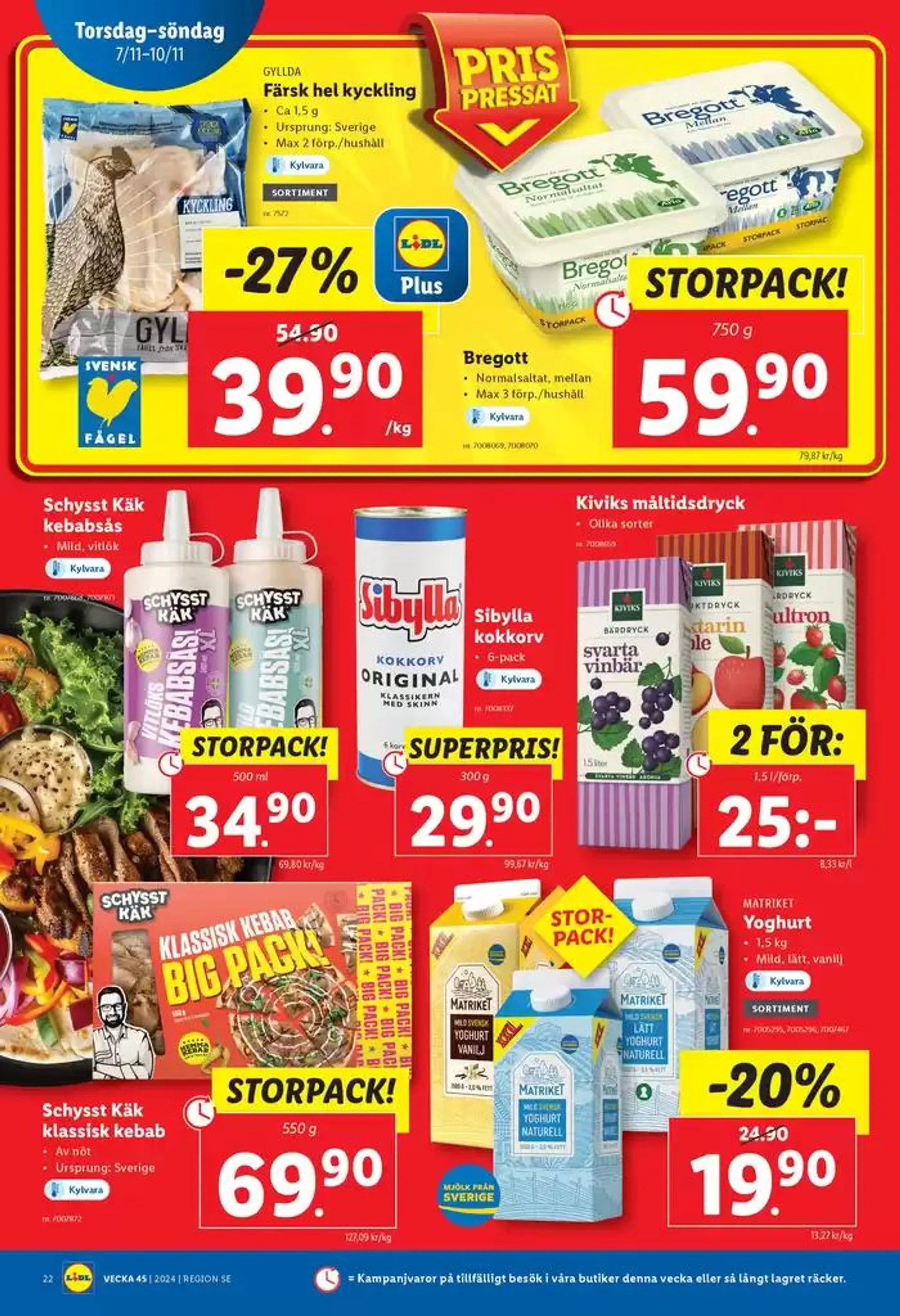 Nationell ERBJUDANDEN VECKA 45 från 4 november till 10 november 2024 - Reklamblad sidor 25