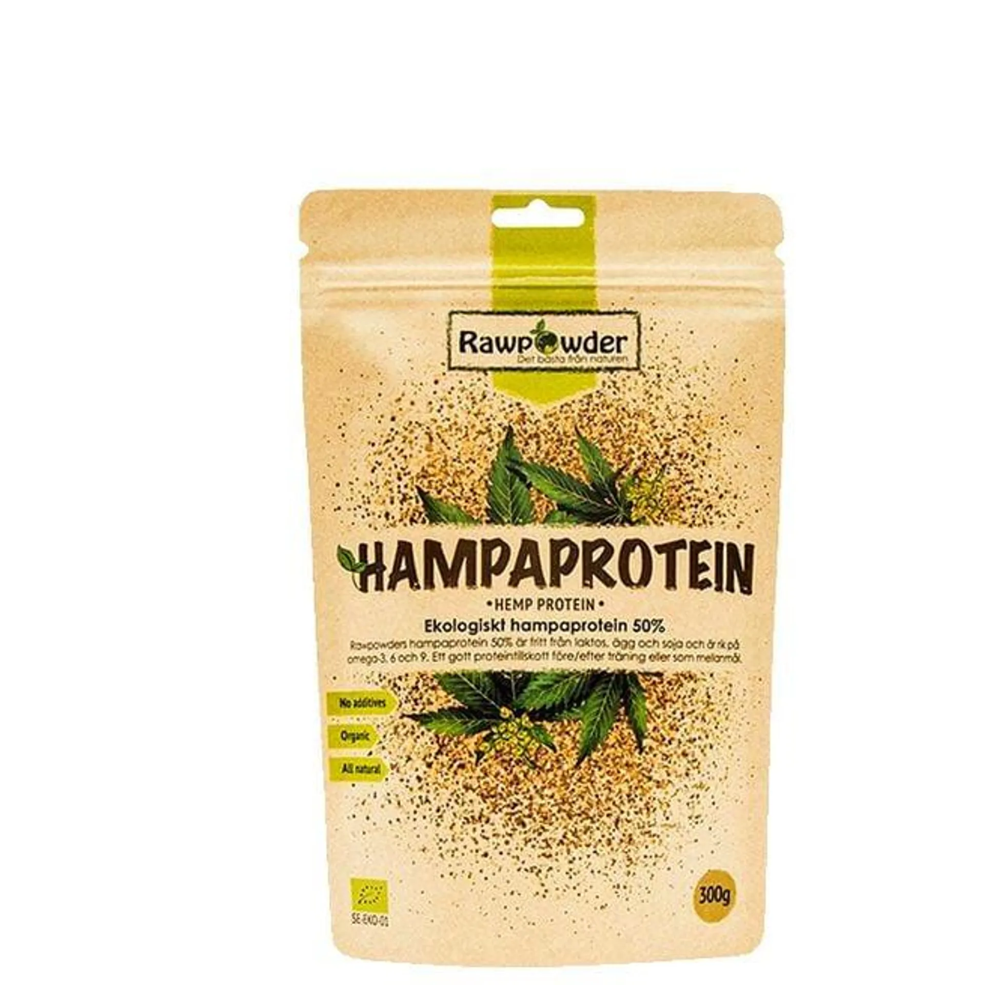 Ekologiskt Hampaprotein 300 g