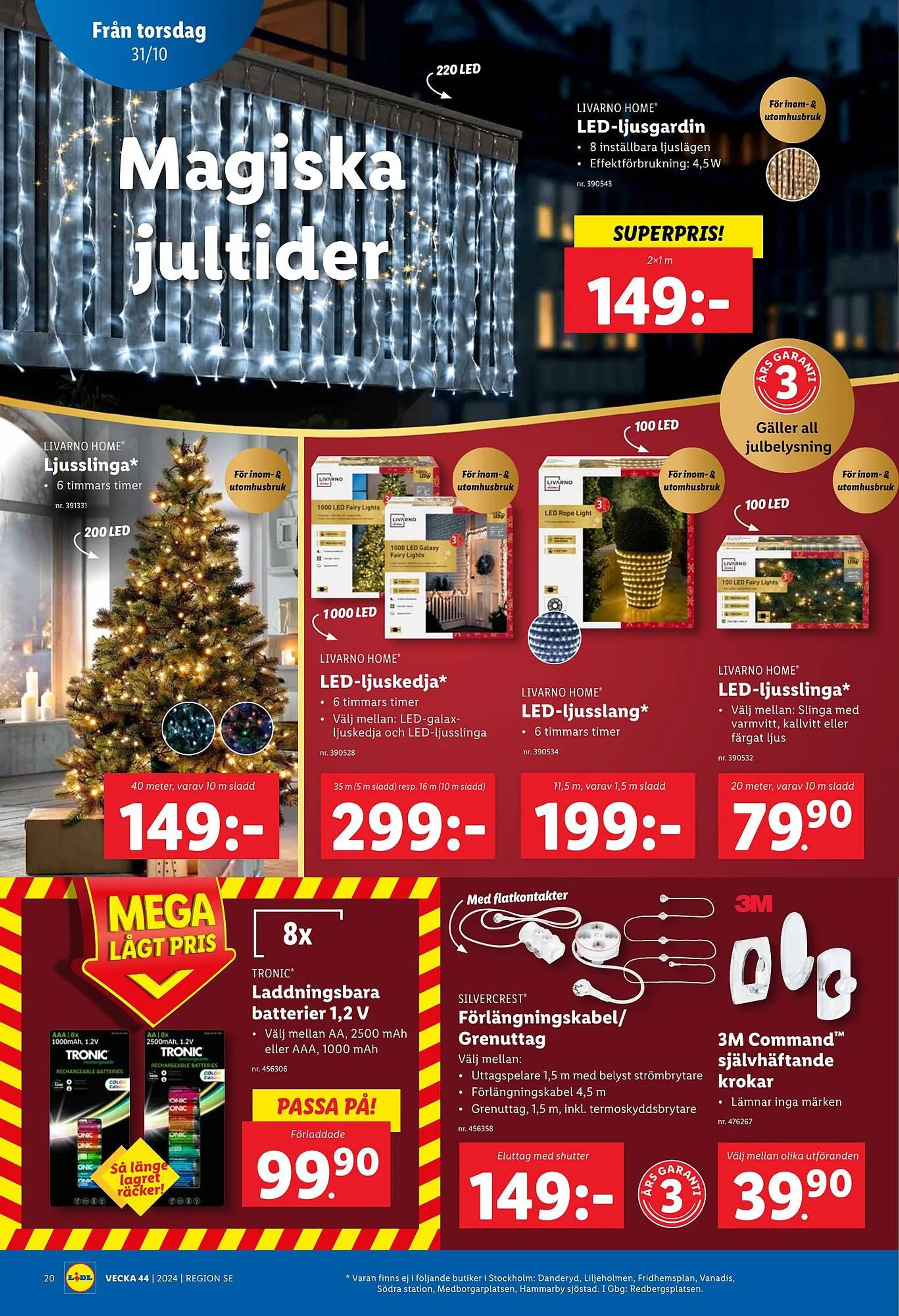 Lidl reklamblad från 28 oktober till 3 november 2024 - Reklamblad sidor 24