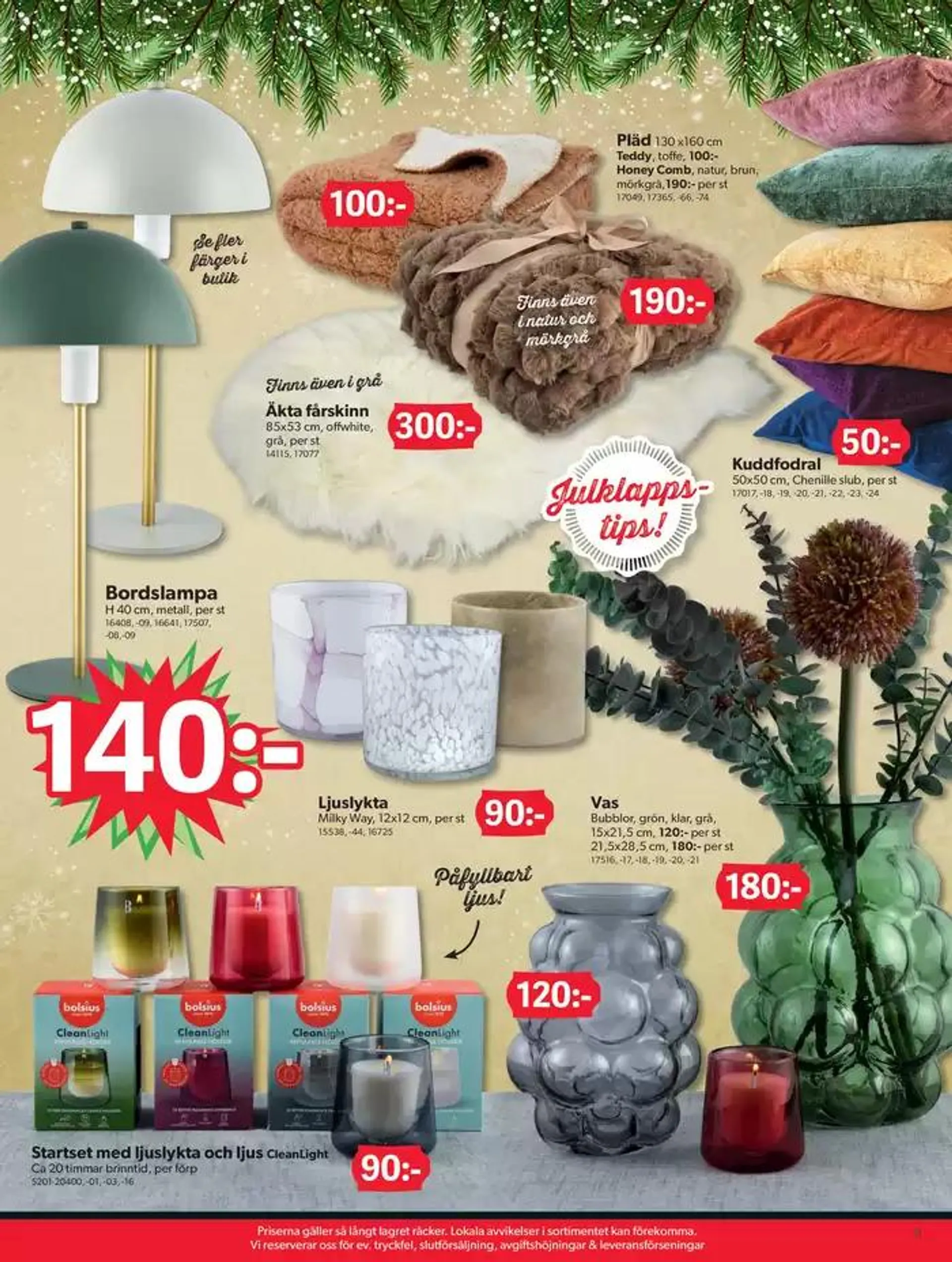 DollarStore Erbjudanden från 4 december till 18 december 2024 - Reklamblad sidor 9