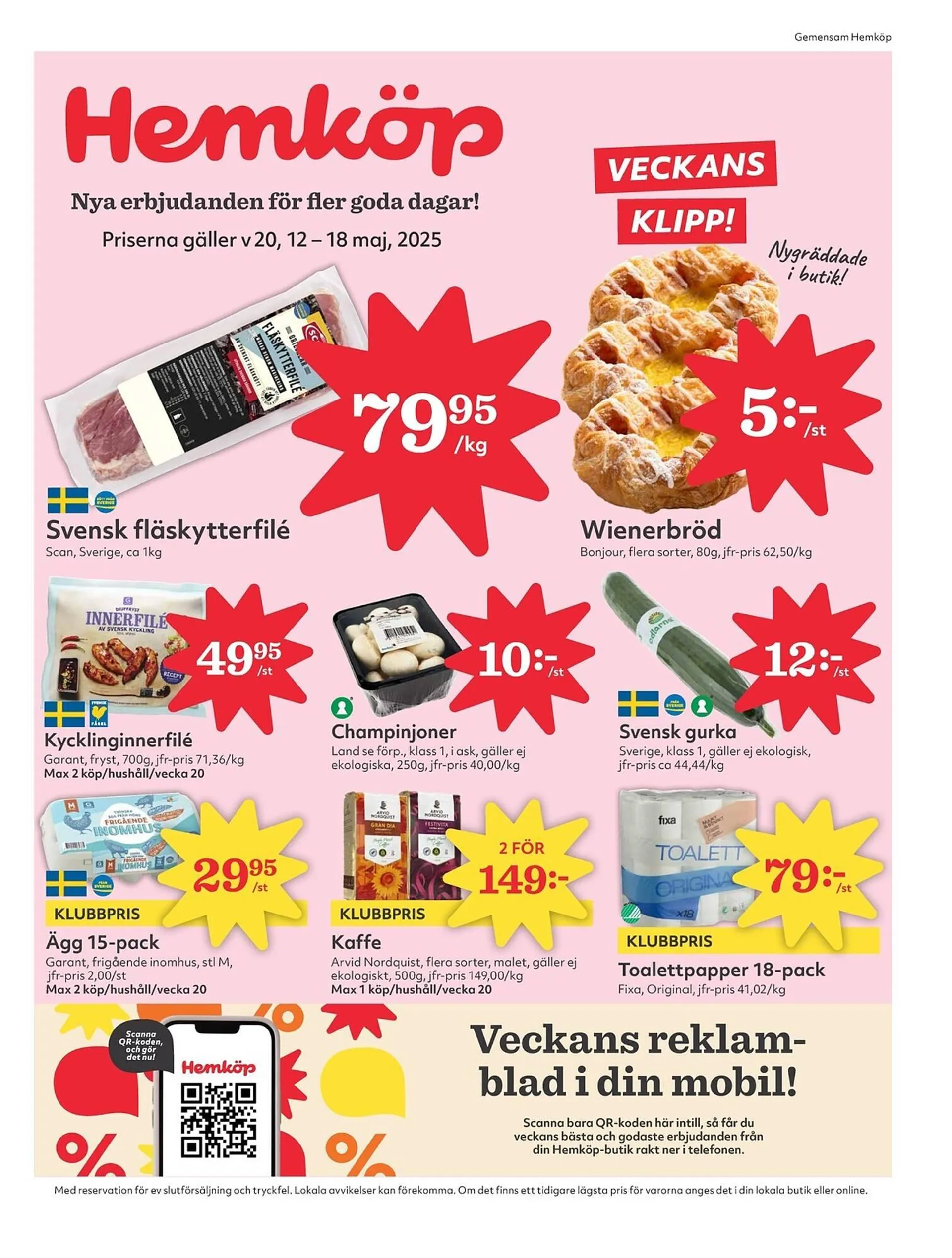 Hemköp reklamblad - 1