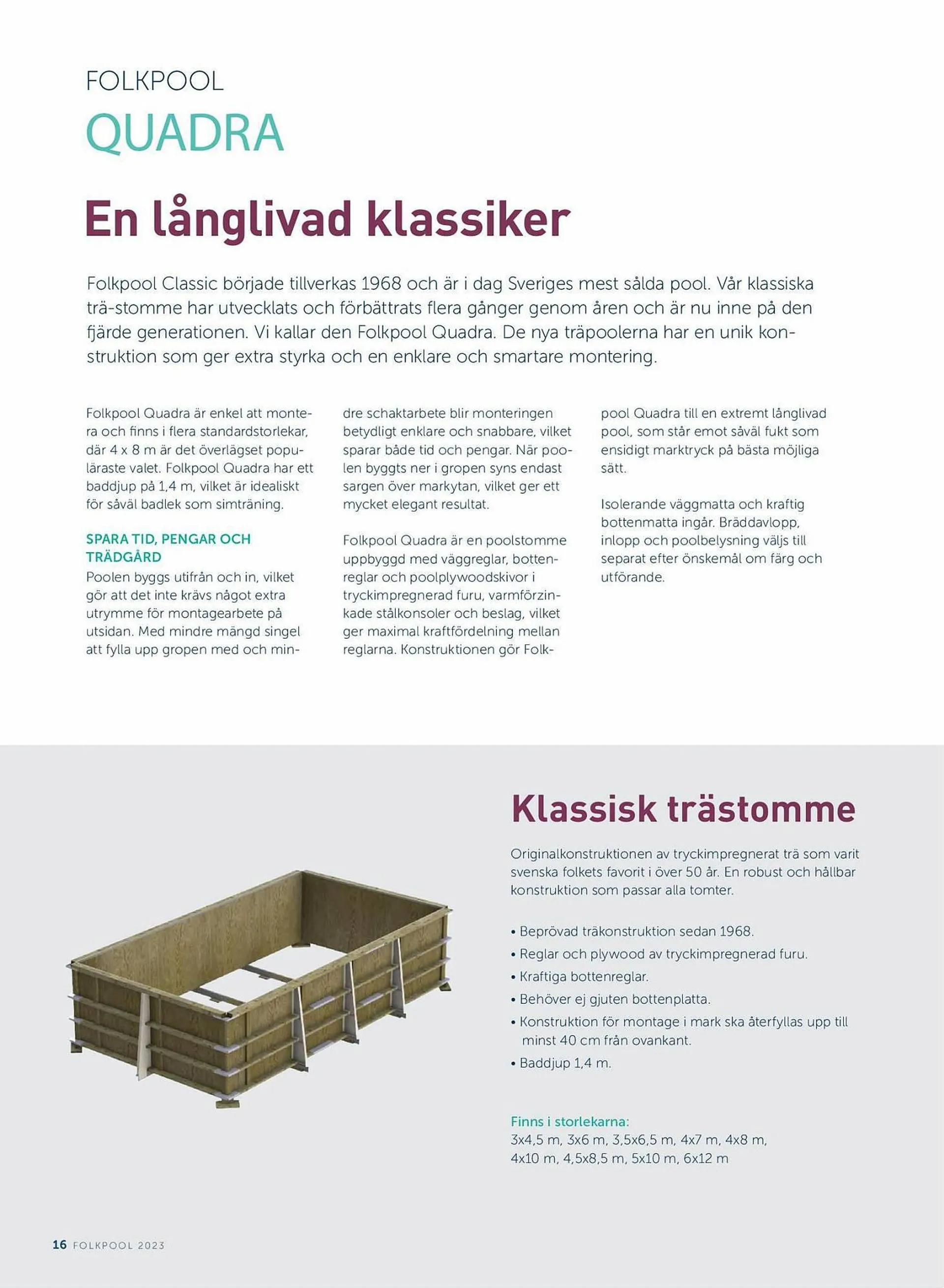 Folkpool reklamblad från 1 maj till 31 juli 2023 - Reklamblad sidor 16