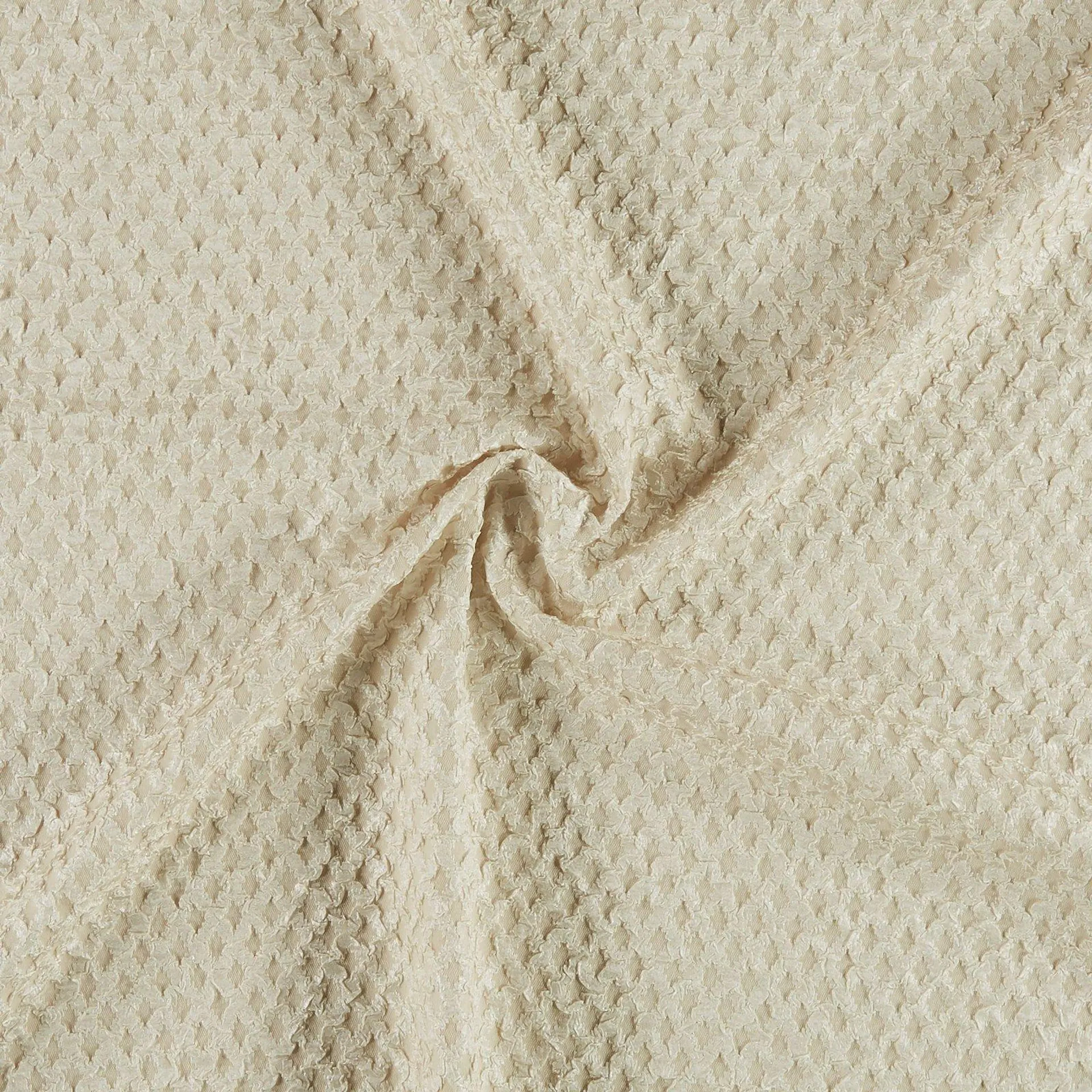 Vävd jacquard m stretch sand diamant