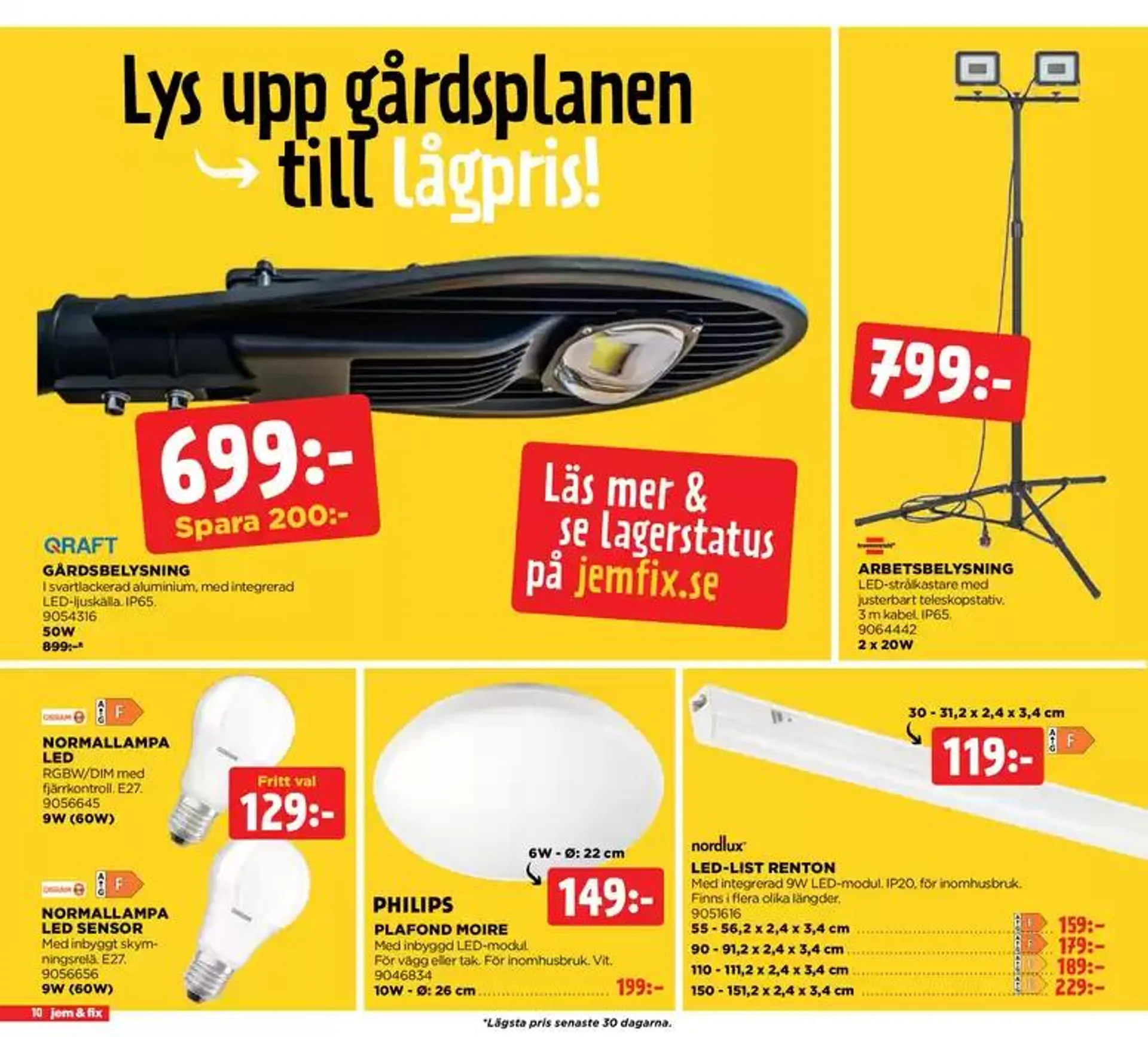 Jem&Fix reklamblad från 29 december till 19 januari 2025 - Reklamblad sidor 10