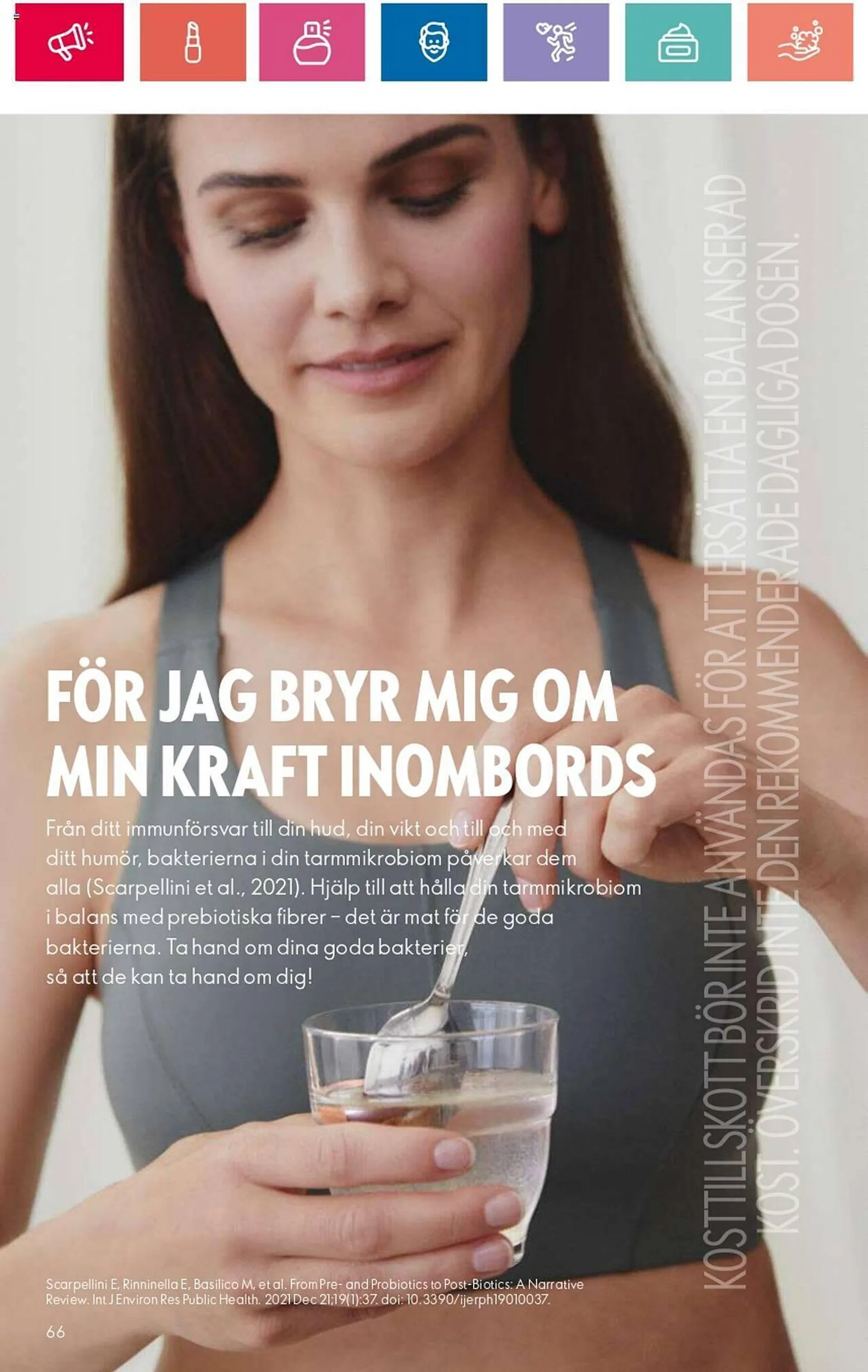 Oriflame reklamblad från 1 augusti till 21 augusti 2024 - Reklamblad sidor 66