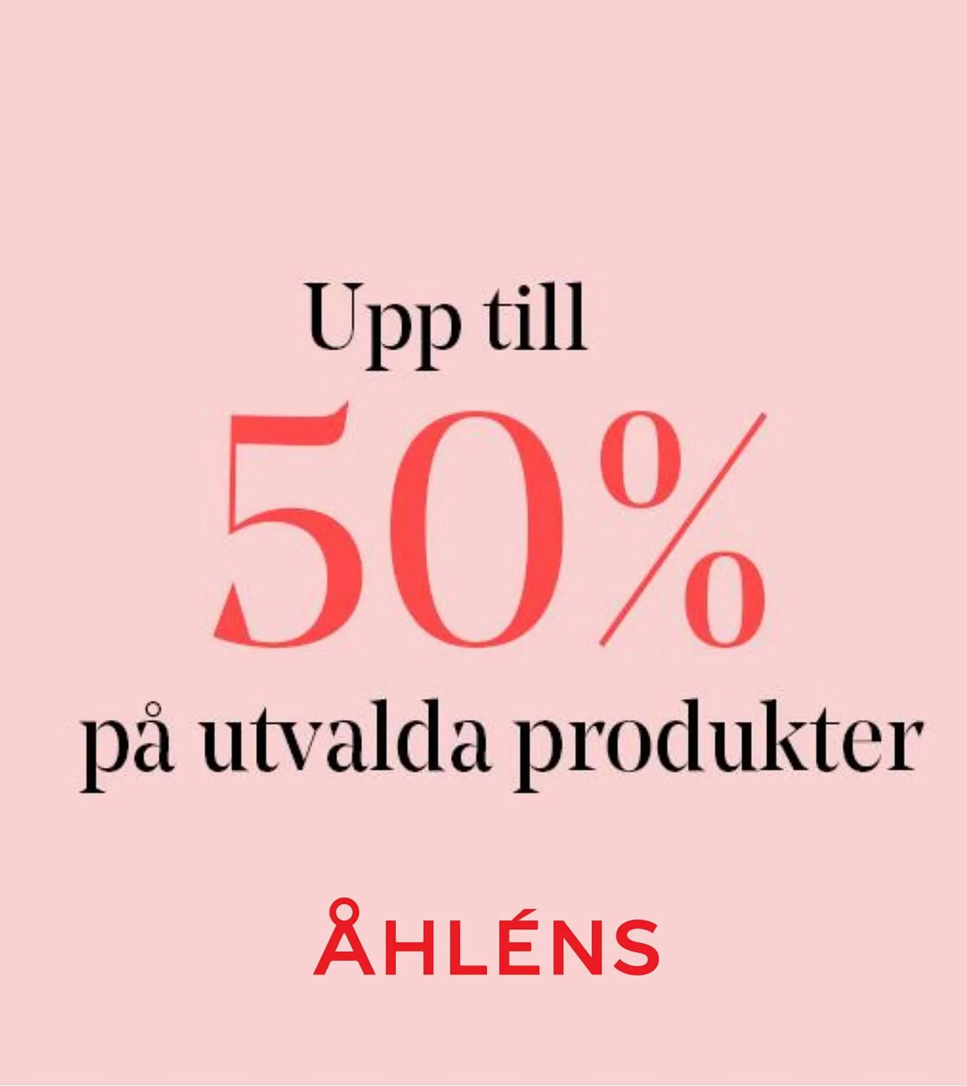 Åhléns reklamblad - 1