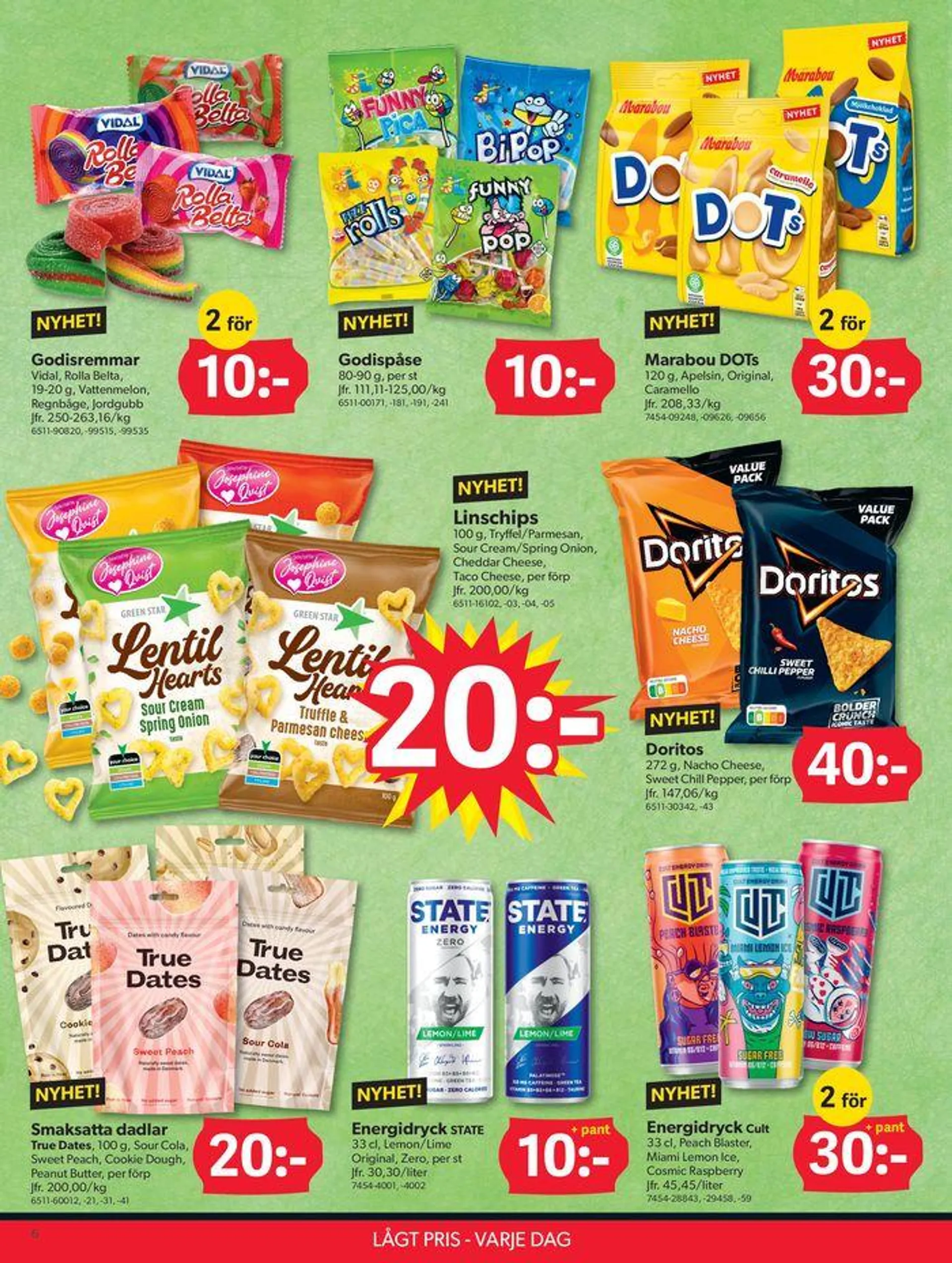 DollarStore Erbjudanden från 24 september till 8 oktober 2024 - Reklamblad sidor 6