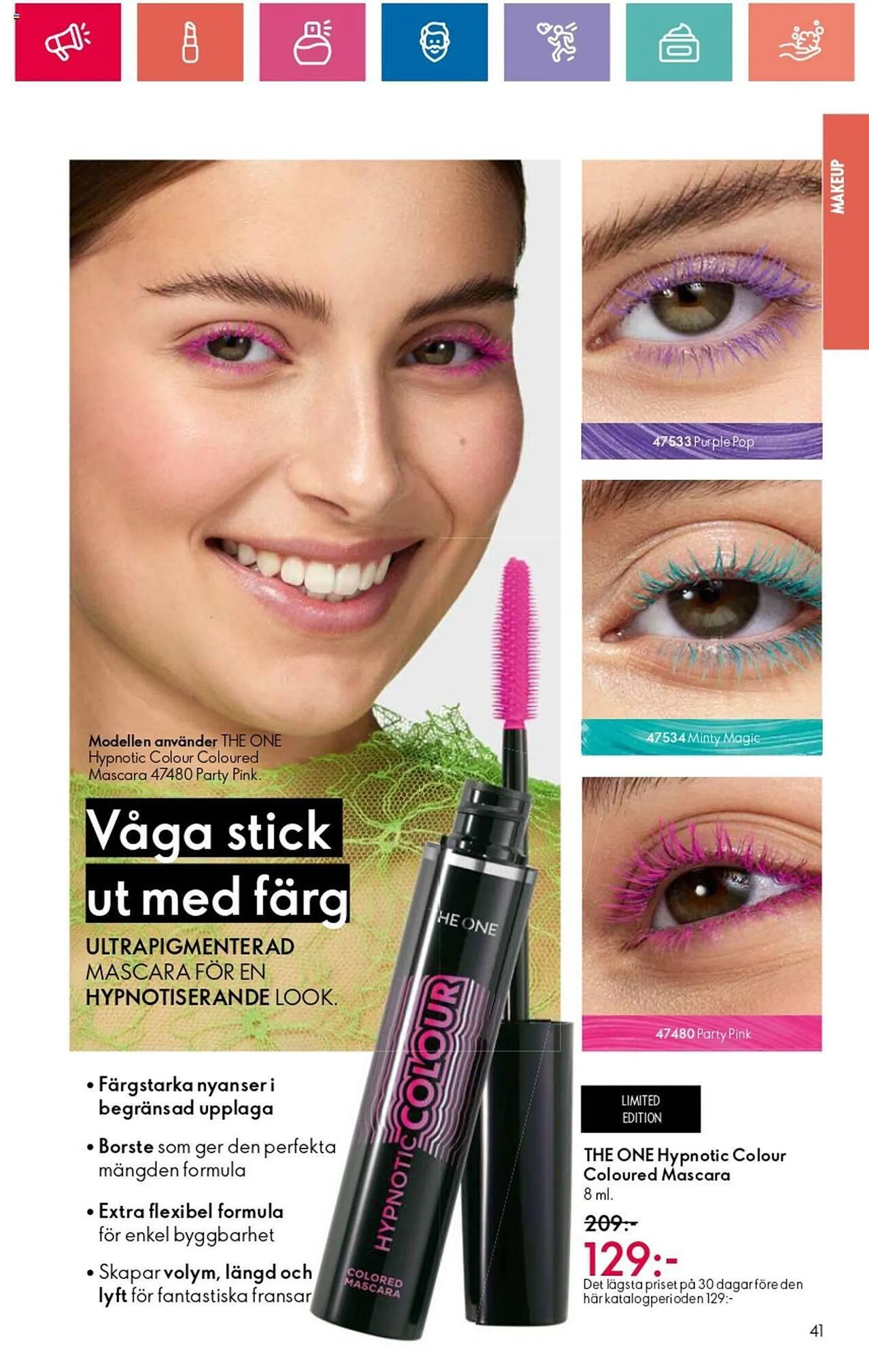 Oriflame reklamblad från 1 augusti till 21 augusti 2024 - Reklamblad sidor 41