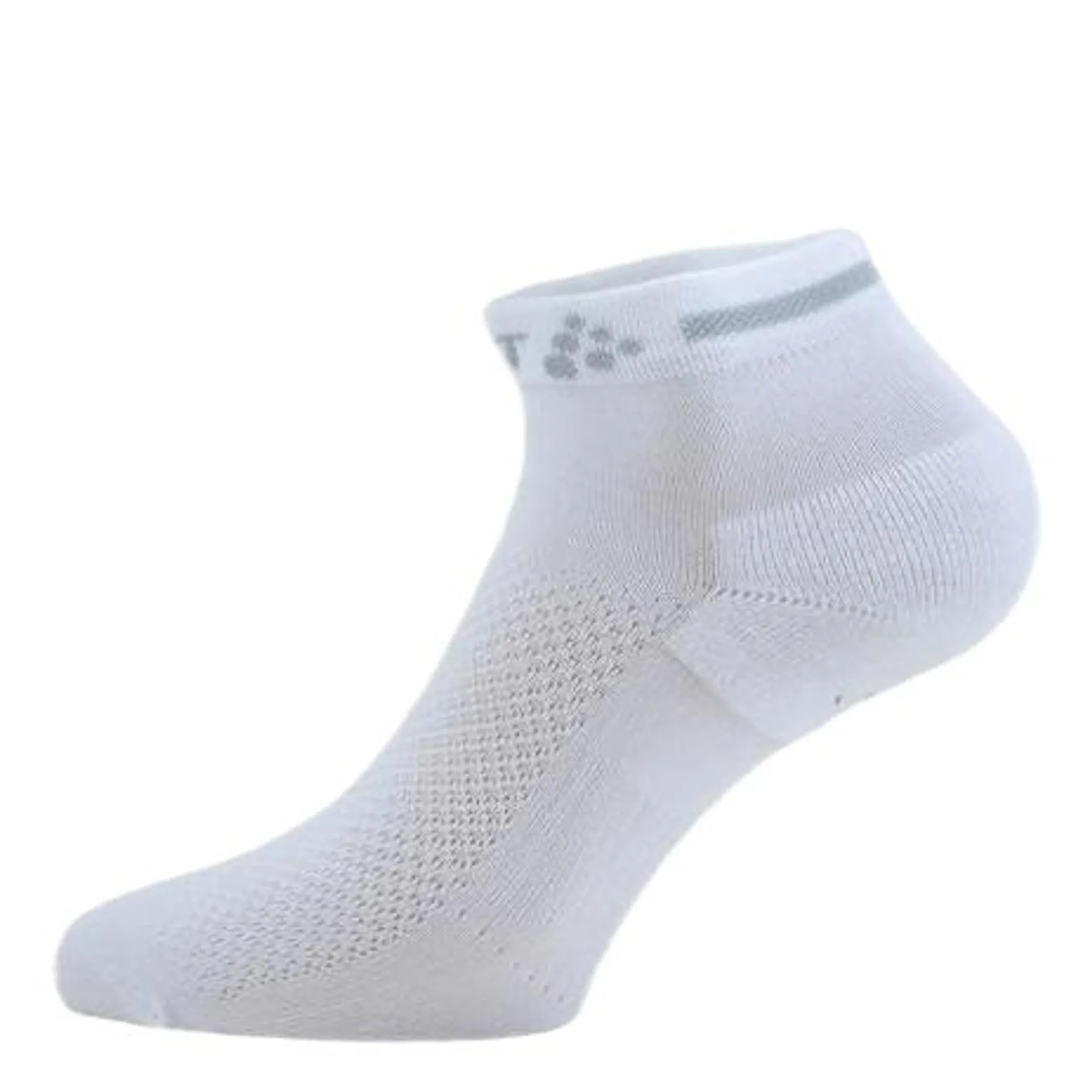 Core Dry Mid Sock 3-Pack White