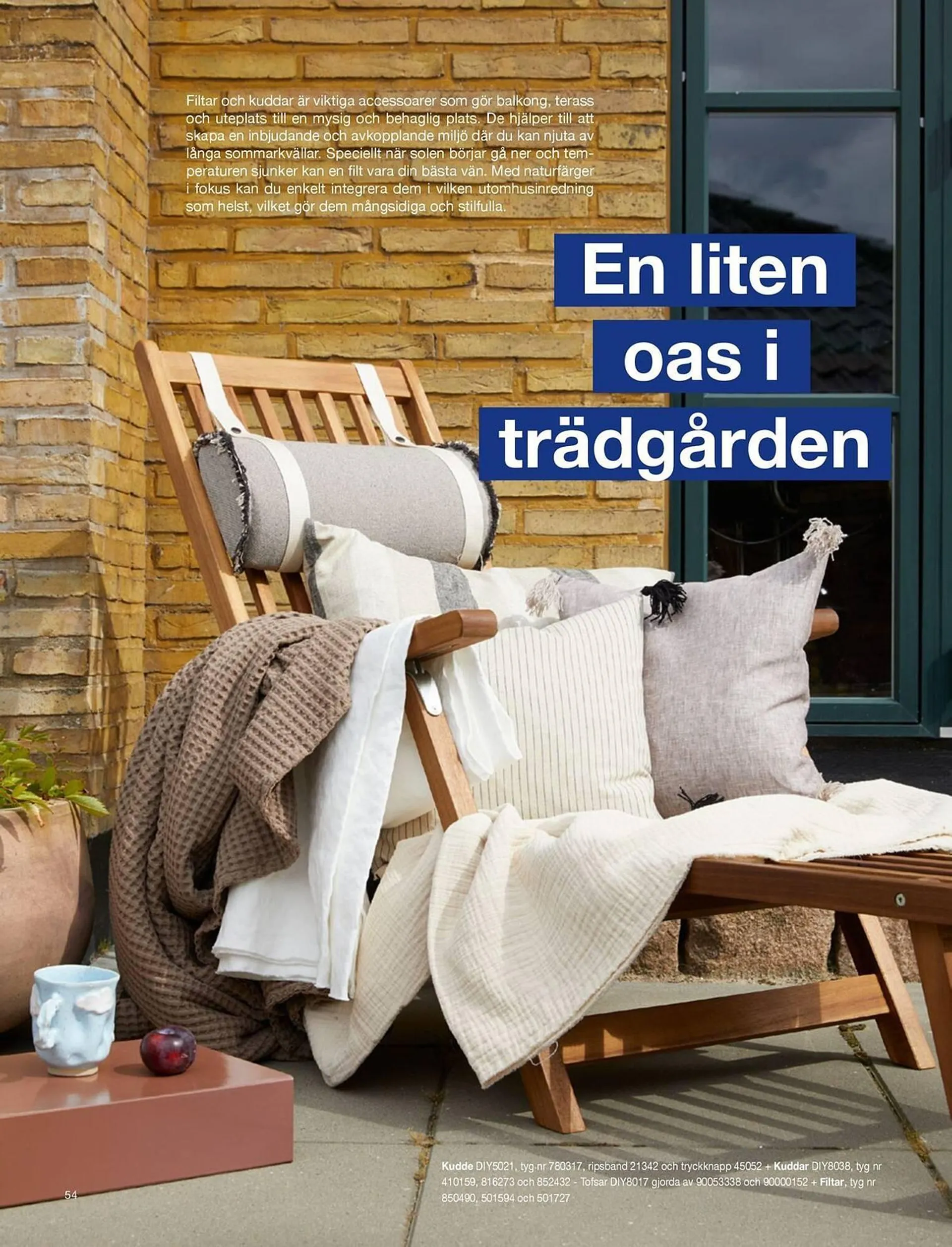 Stoff & Stil reklamblad från 7 februari till 31 augusti 2024 - Reklamblad sidor 54