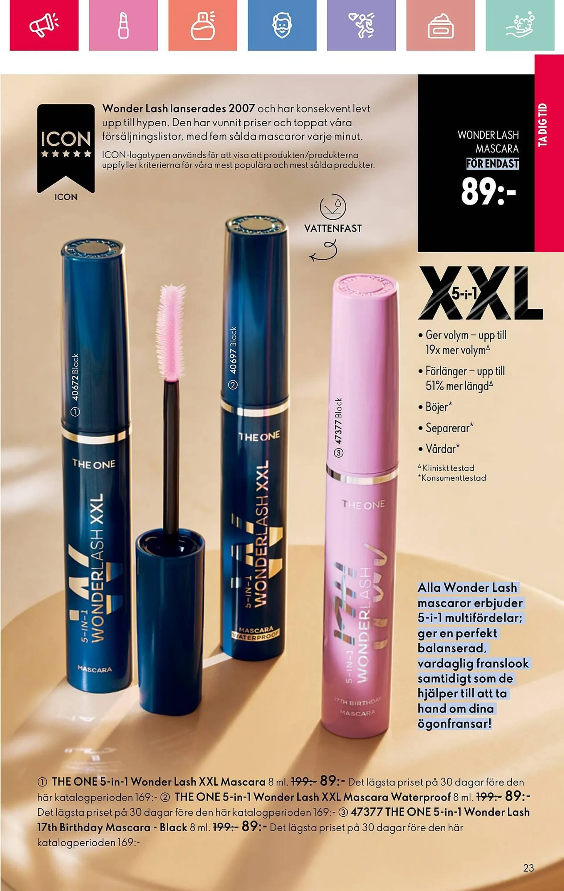 Oriflame reklamblad från 3 januari till 22 januari 2025 - Reklamblad sidor 23