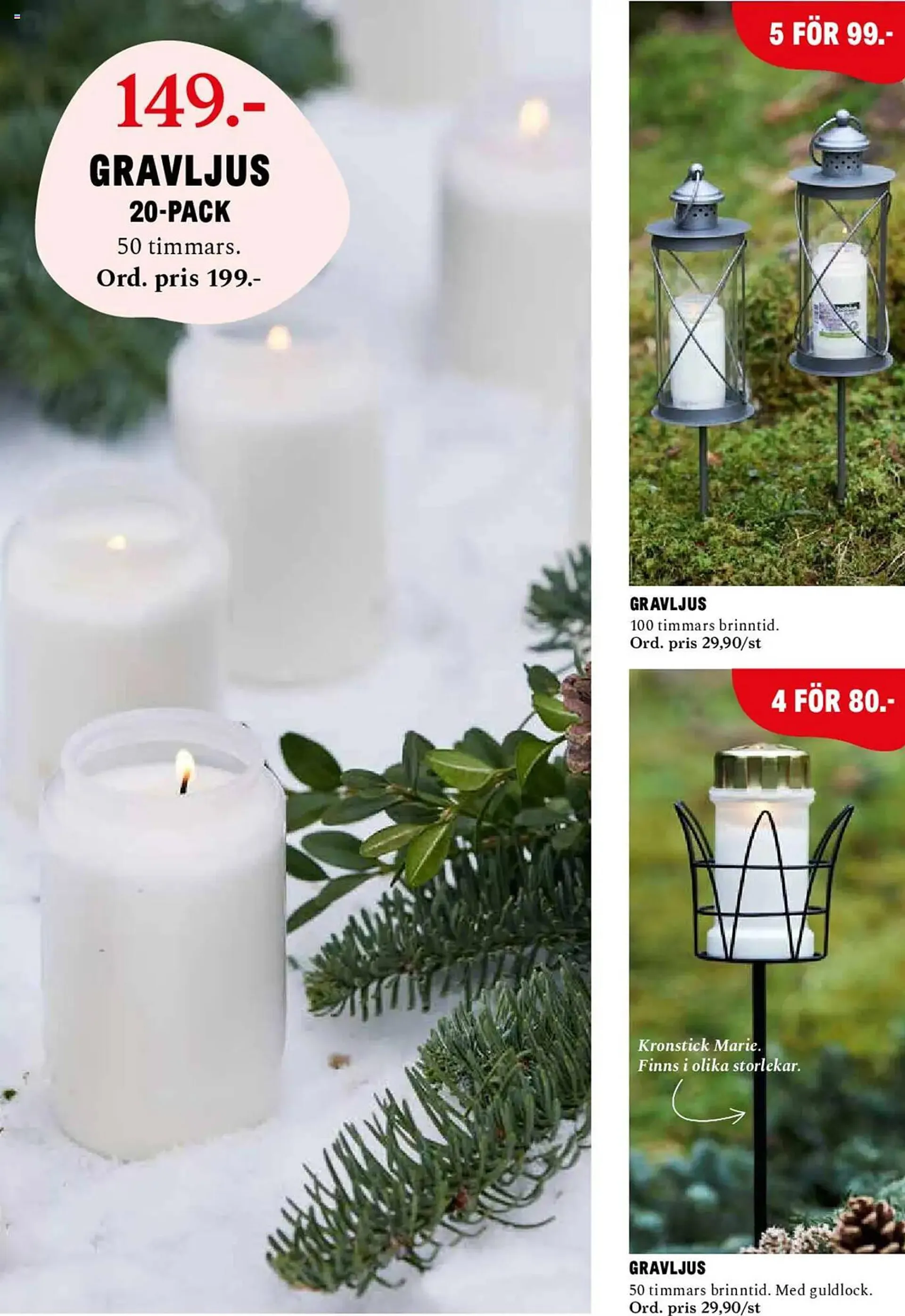 Blomsterlandet reklamblad från 25 november till 1 december 2024 - Reklamblad sidor 8