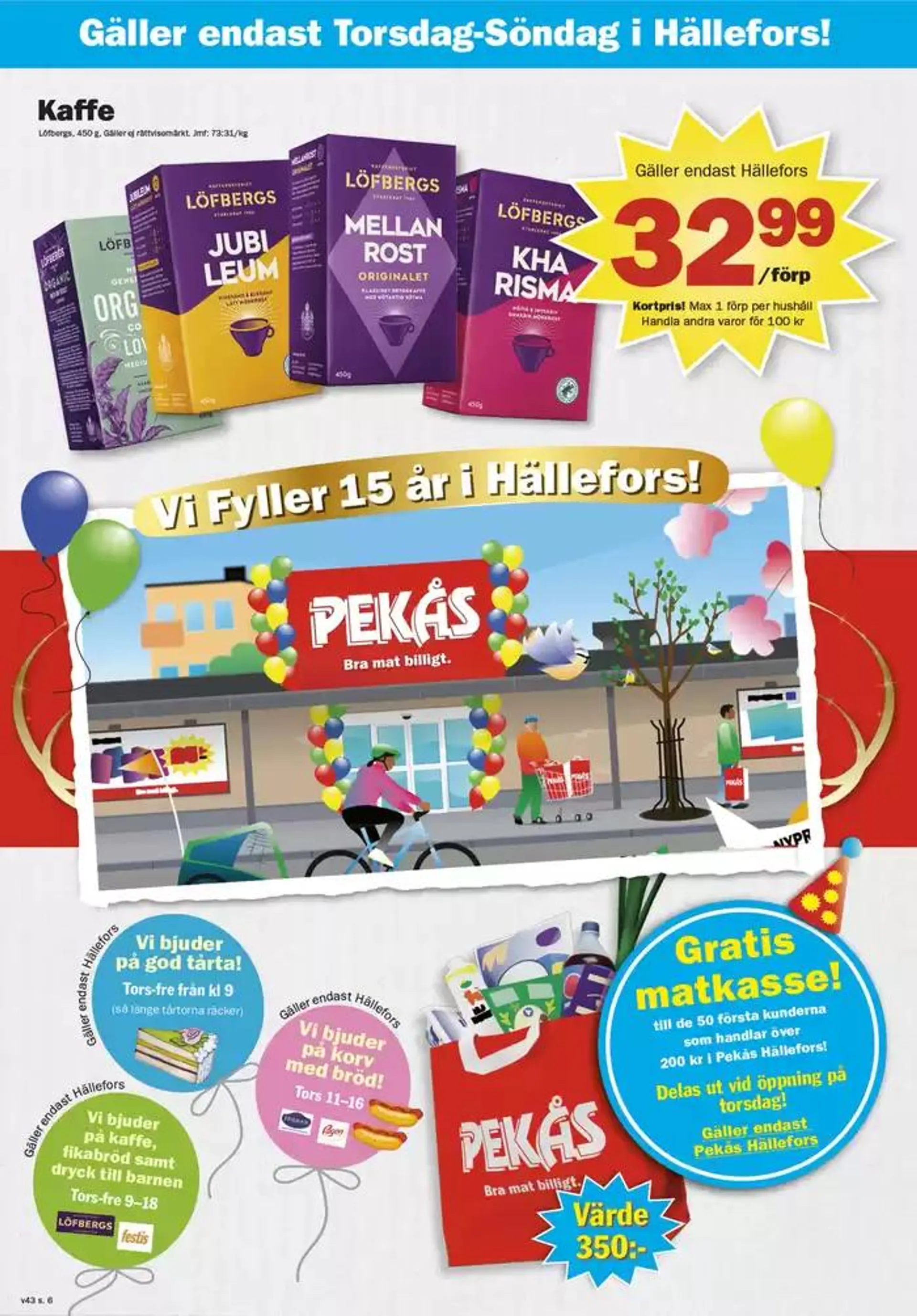 Pekås Veckans kampanjblad från 21 oktober till 4 november 2024 - Reklamblad sidor 8