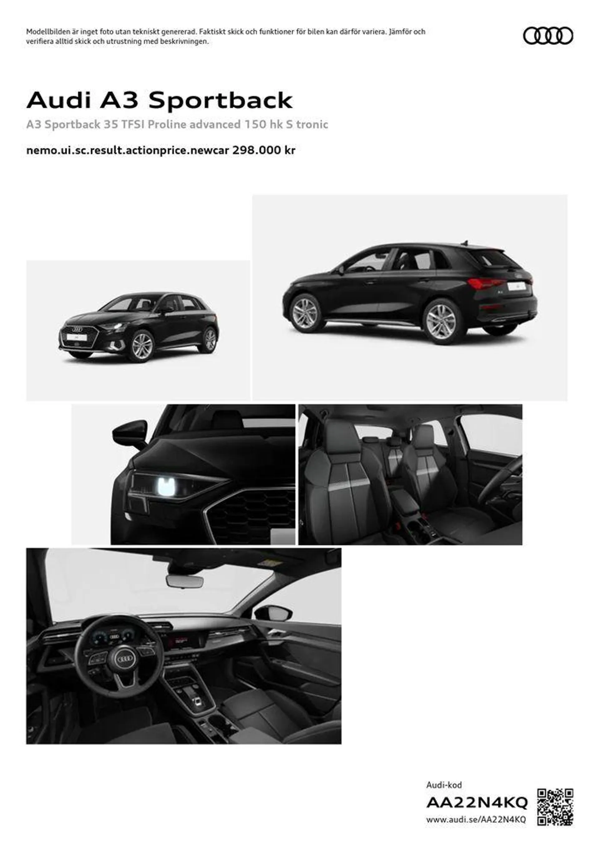 Audi A3 Sportback - 1