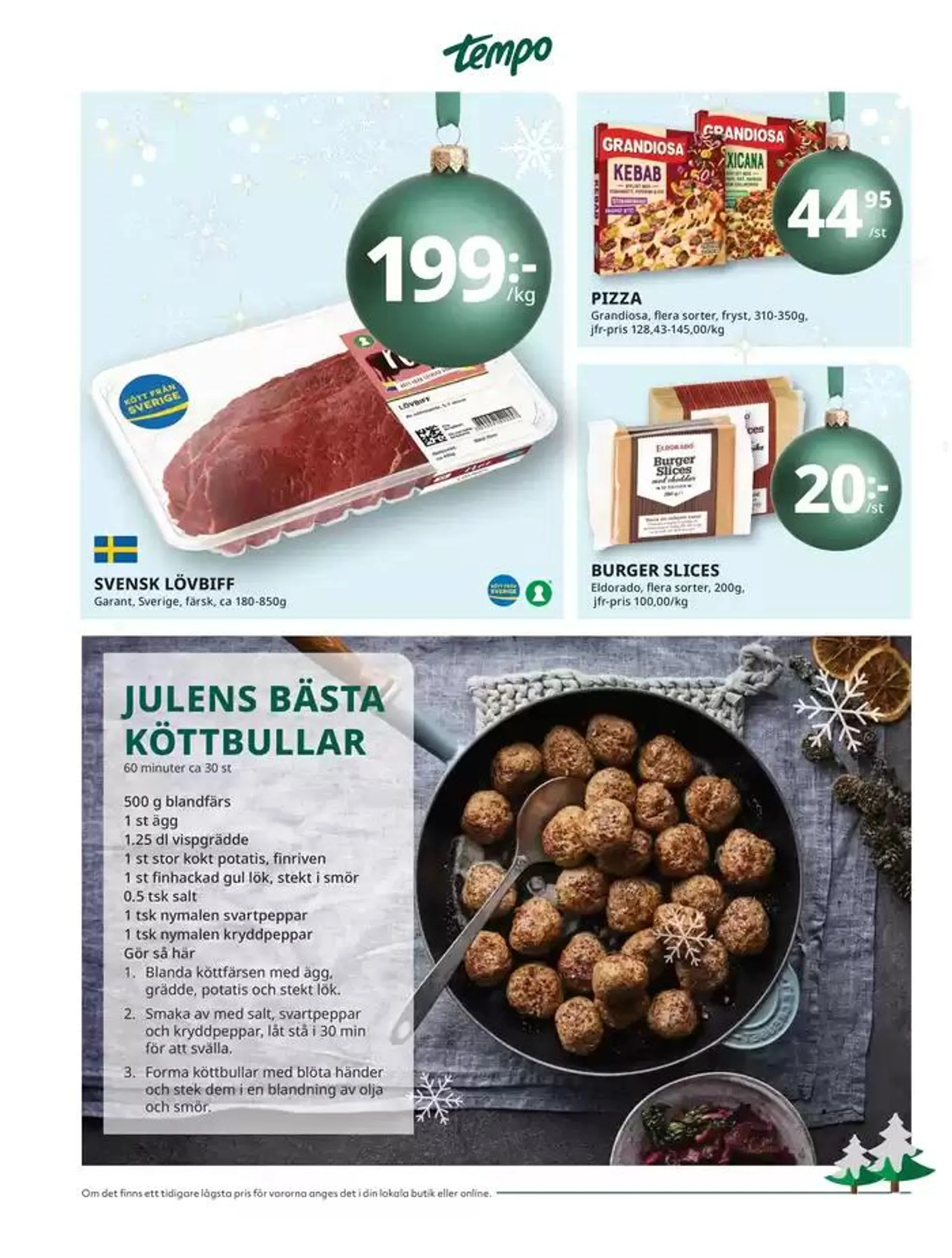 Veckans erbjudanden Tempo från 16 december till 30 december 2024 - Reklamblad sidor 4