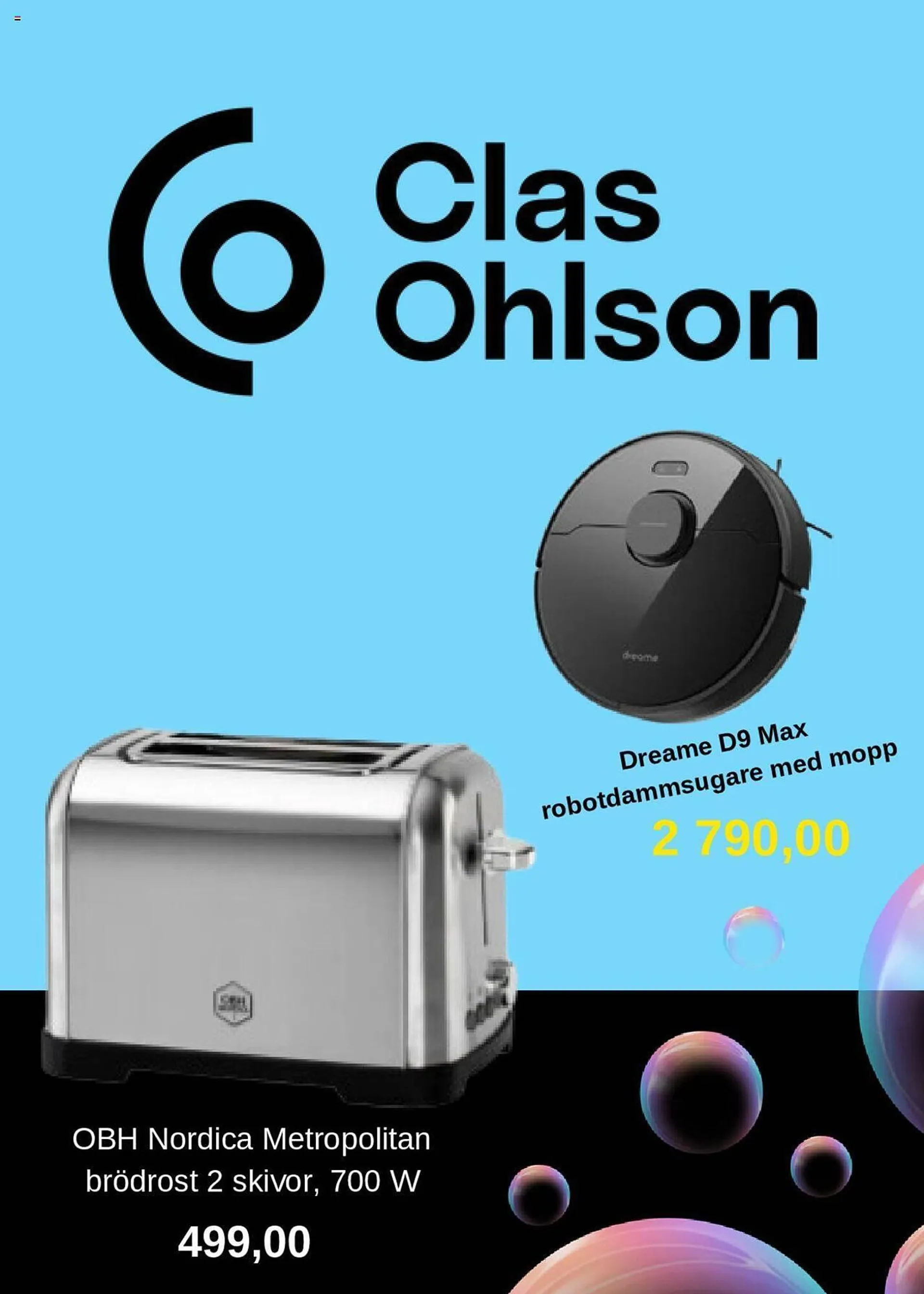 Clas Ohlson reklamblad - 1