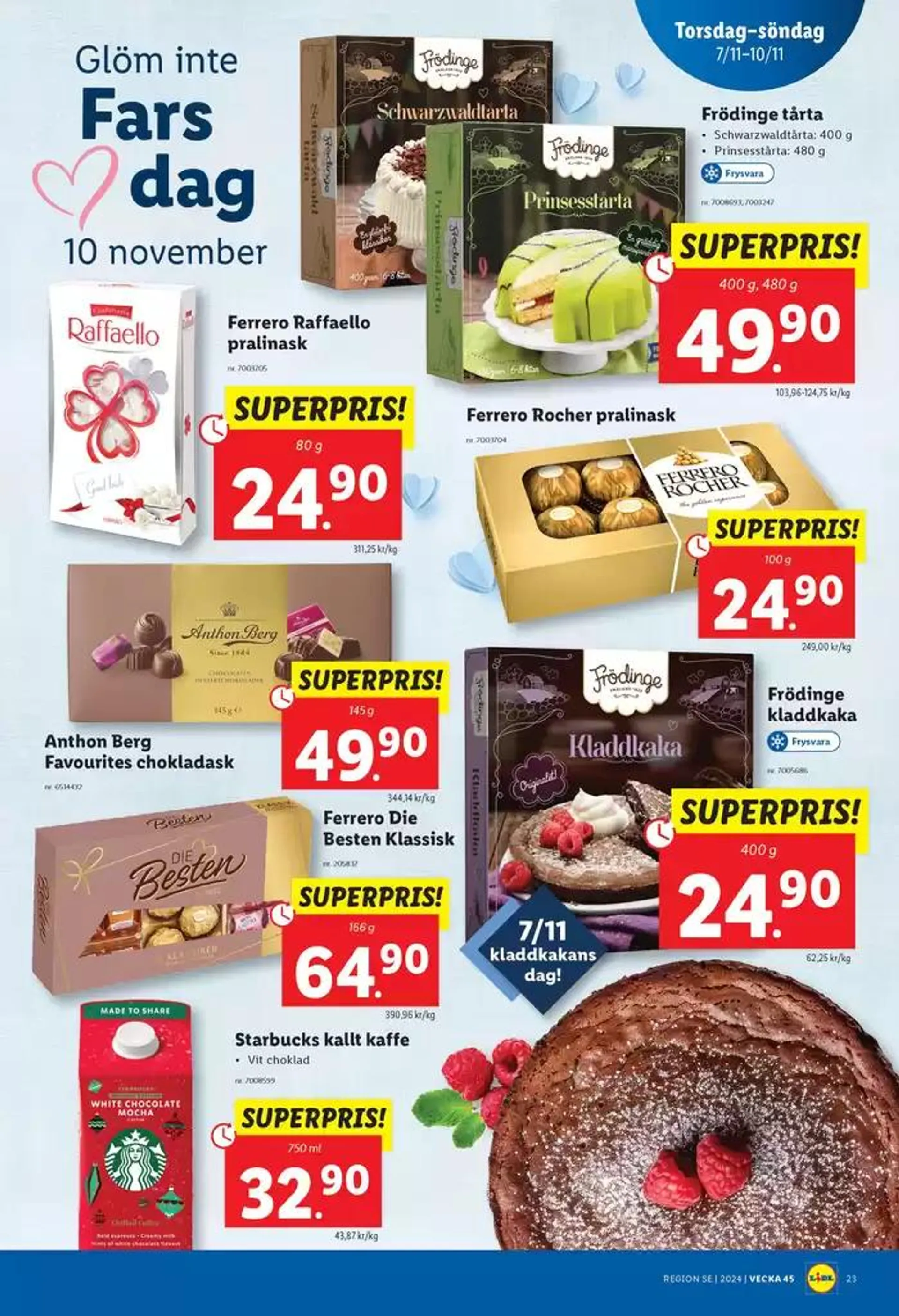 Nationell ERBJUDANDEN VECKA 45 från 4 november till 10 november 2024 - Reklamblad sidor 26