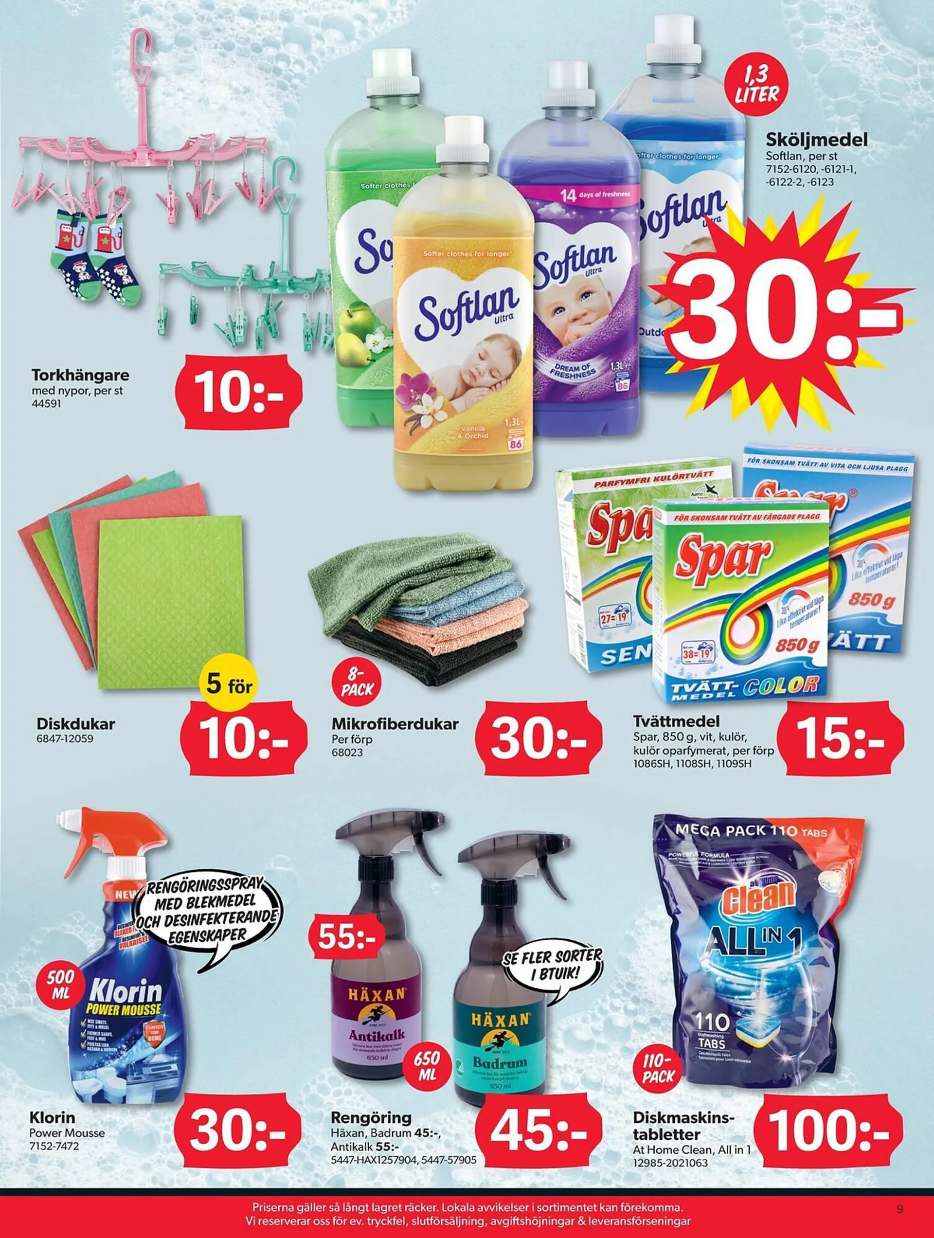 DollarStore reklamblad från 23 oktober till 23 november 2023 - Reklamblad sidor 9