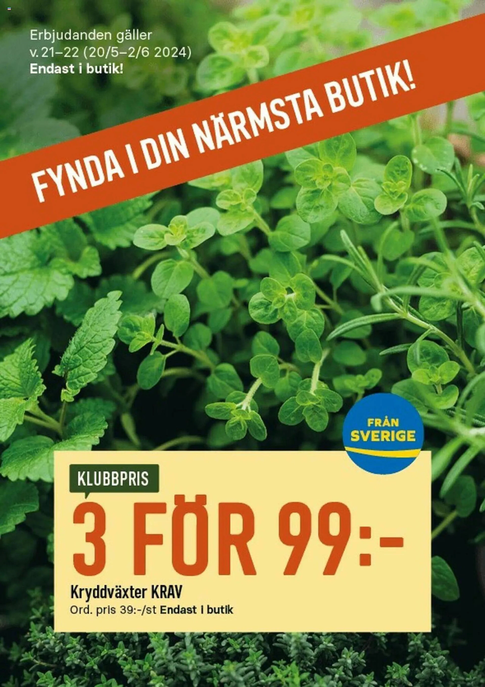 Granngården reklamblad - 1