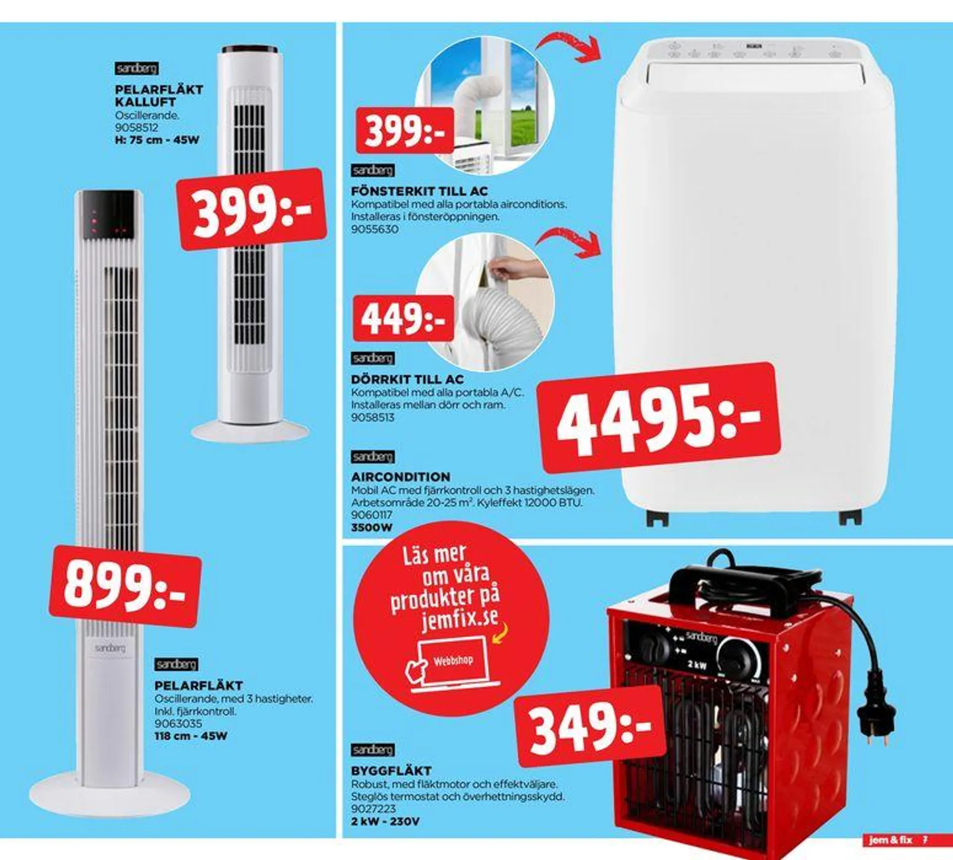 Jem&Fix reklamblad från 23 juni till 30 juni 2024 - Reklamblad sidor 7