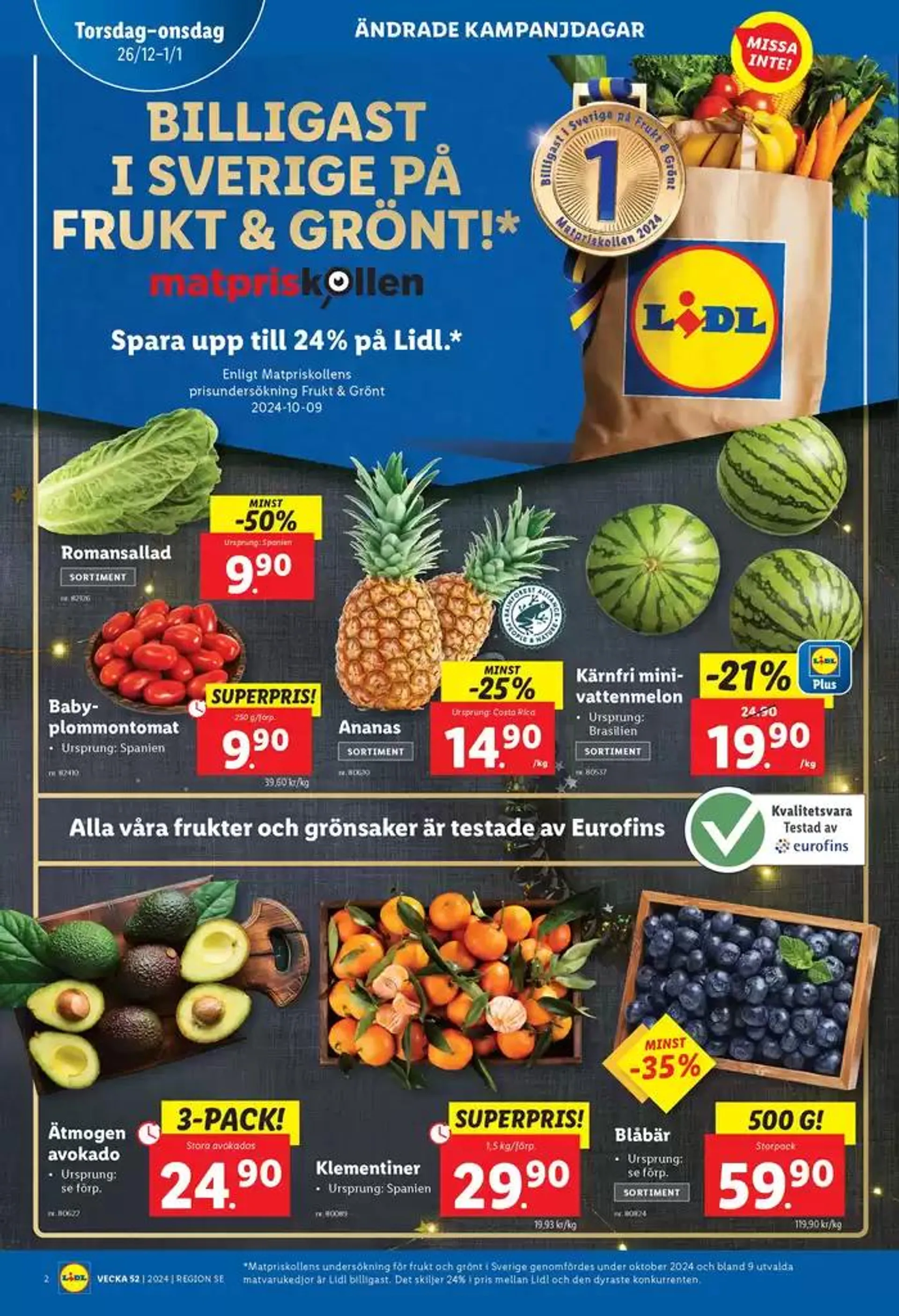 Exklusiva deals för våra kunder från 26 december till 5 januari 2025 - Reklamblad sidor 2