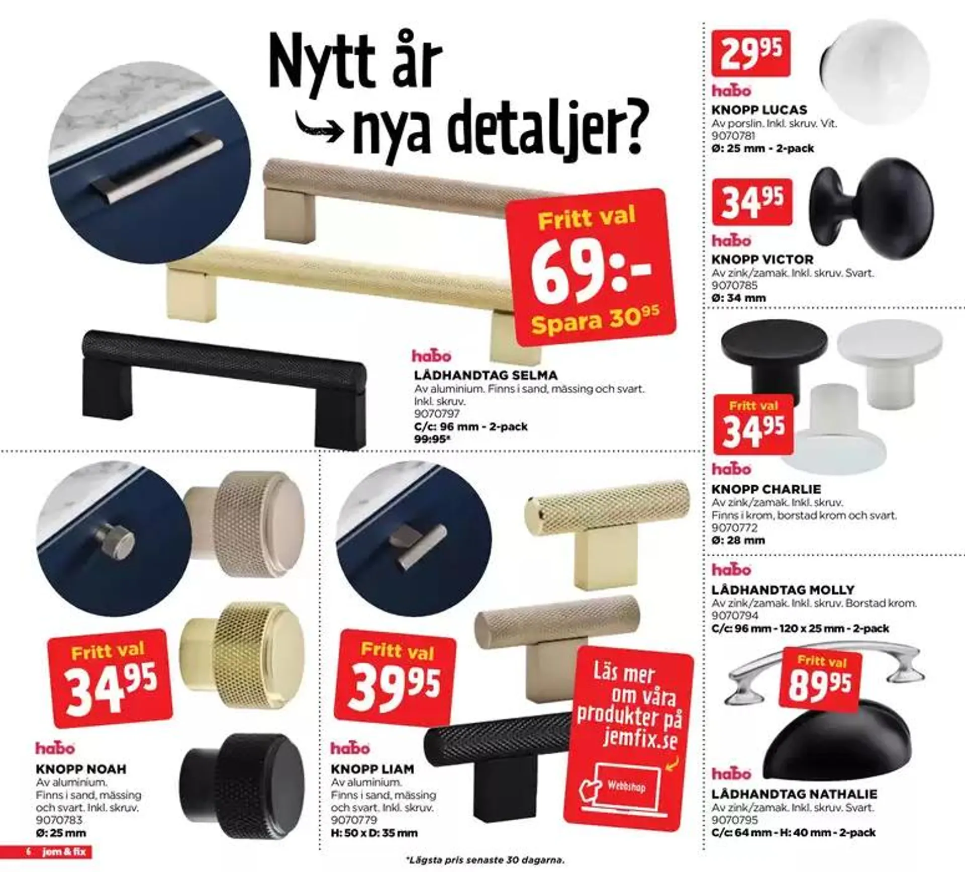 Jem&Fix reklamblad från 29 december till 19 januari 2025 - Reklamblad sidor 6