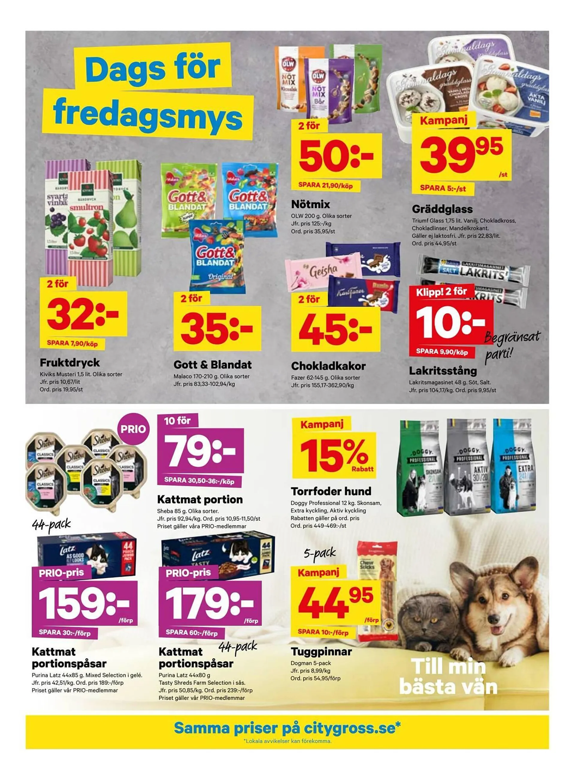 City Gross reklamblad från 30 september till 6 oktober 2024 - Reklamblad sidor 6