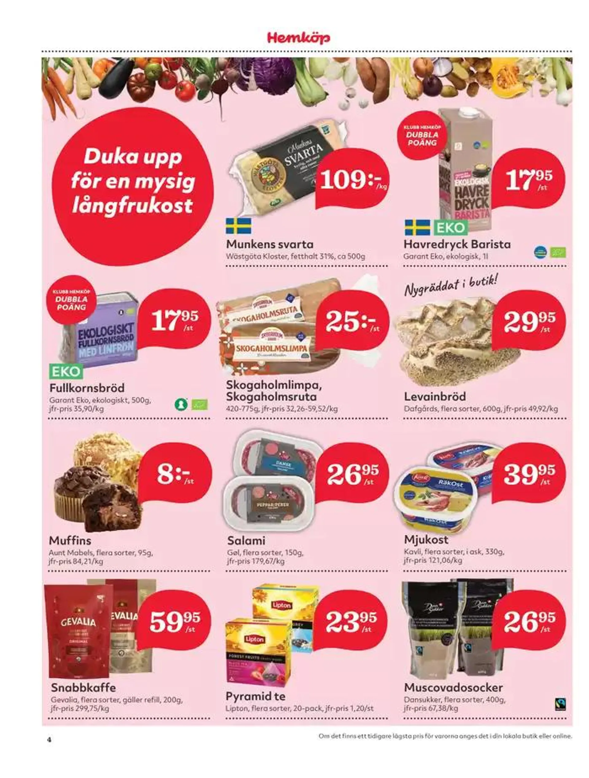 Top-deals och rabatter från 14 oktober till 20 oktober 2024 - Reklamblad sidor 4