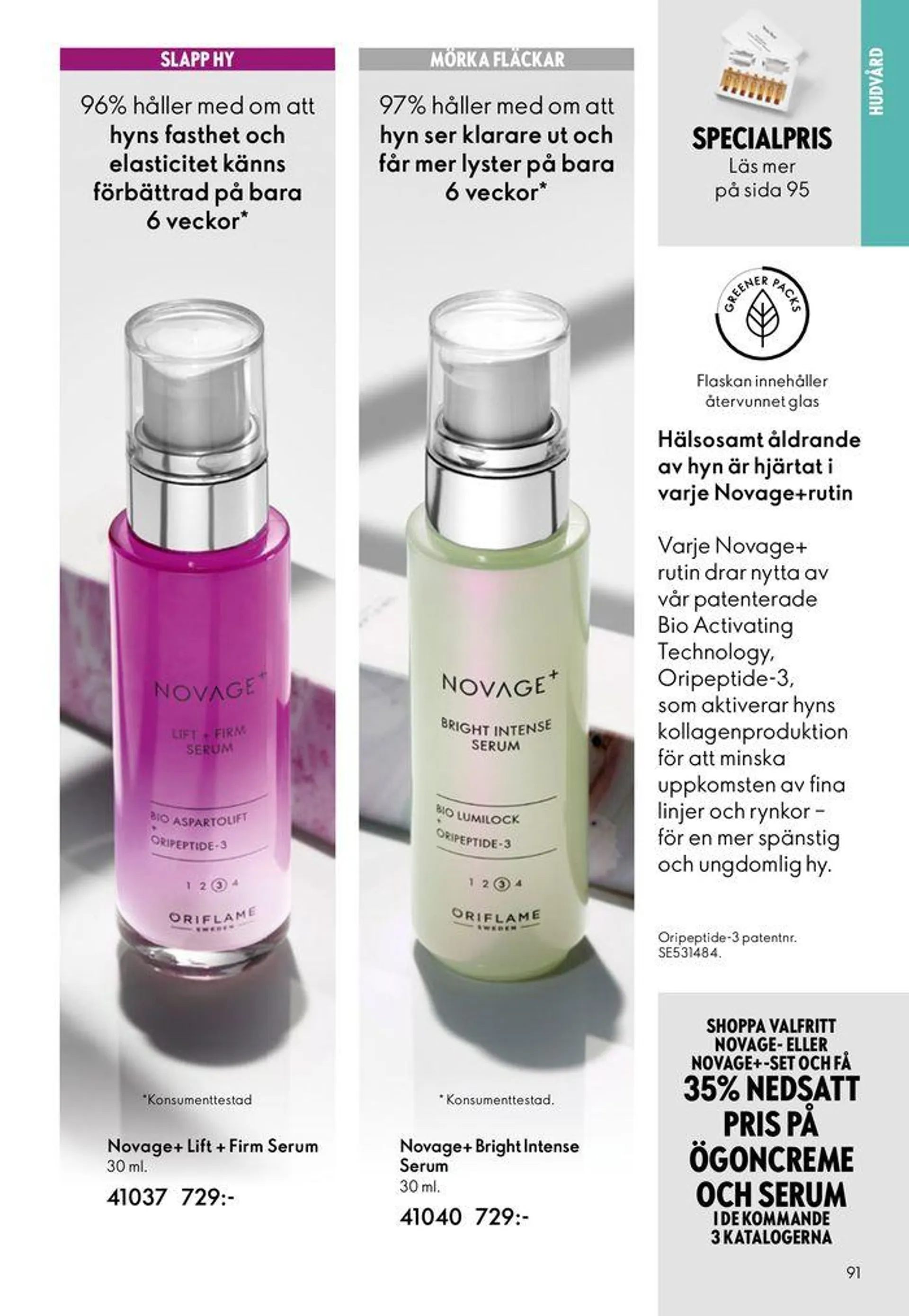 Oriflame reklamblad från 12 juli till 26 juli 2024 - Reklamblad sidor 91