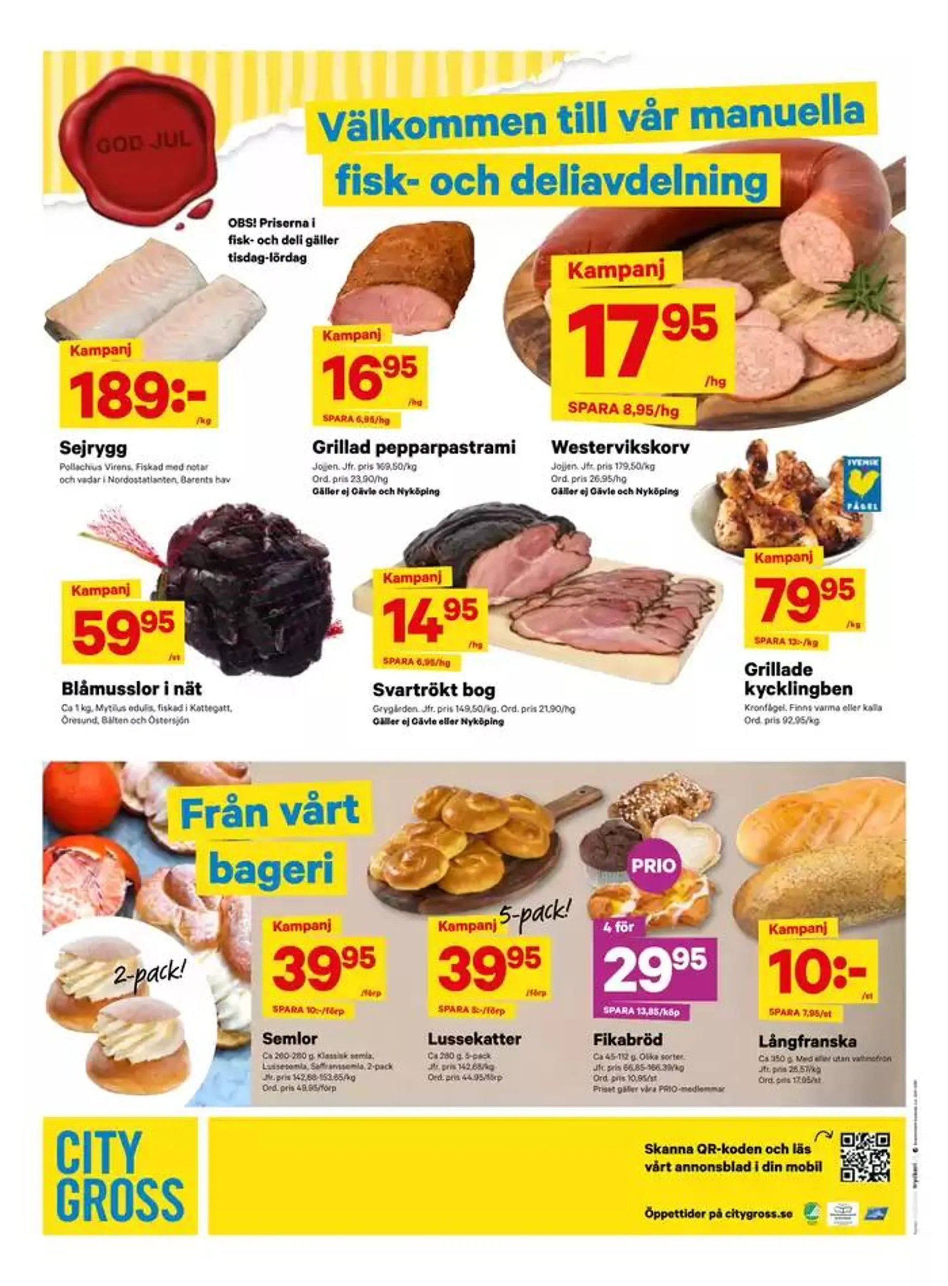 Rabatter och kampanjer från 9 december till 15 december 2024 - Reklamblad sidor 16