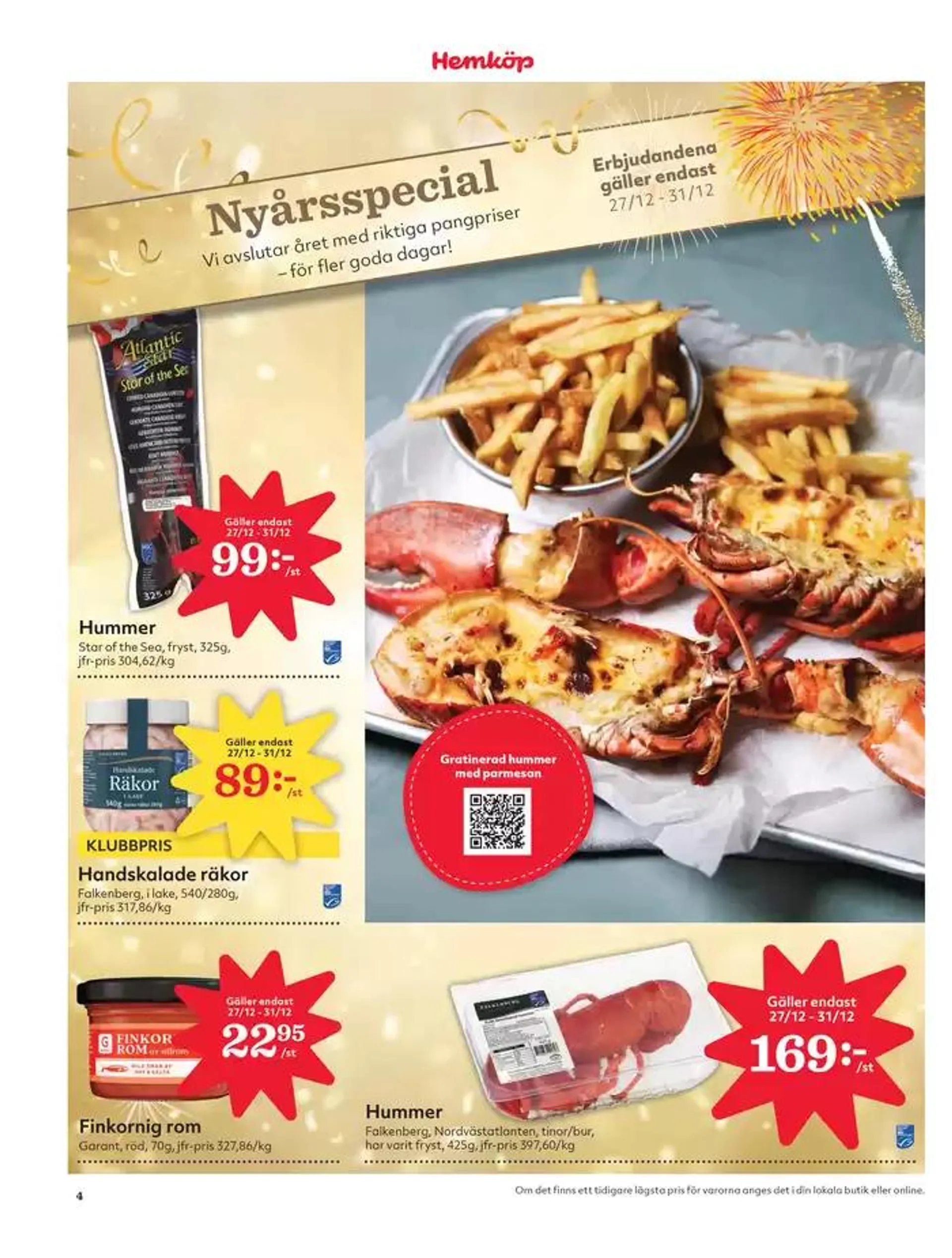 Våra bästa erbjudanden för dig från 23 december till 29 december 2024 - Reklamblad sidor 4