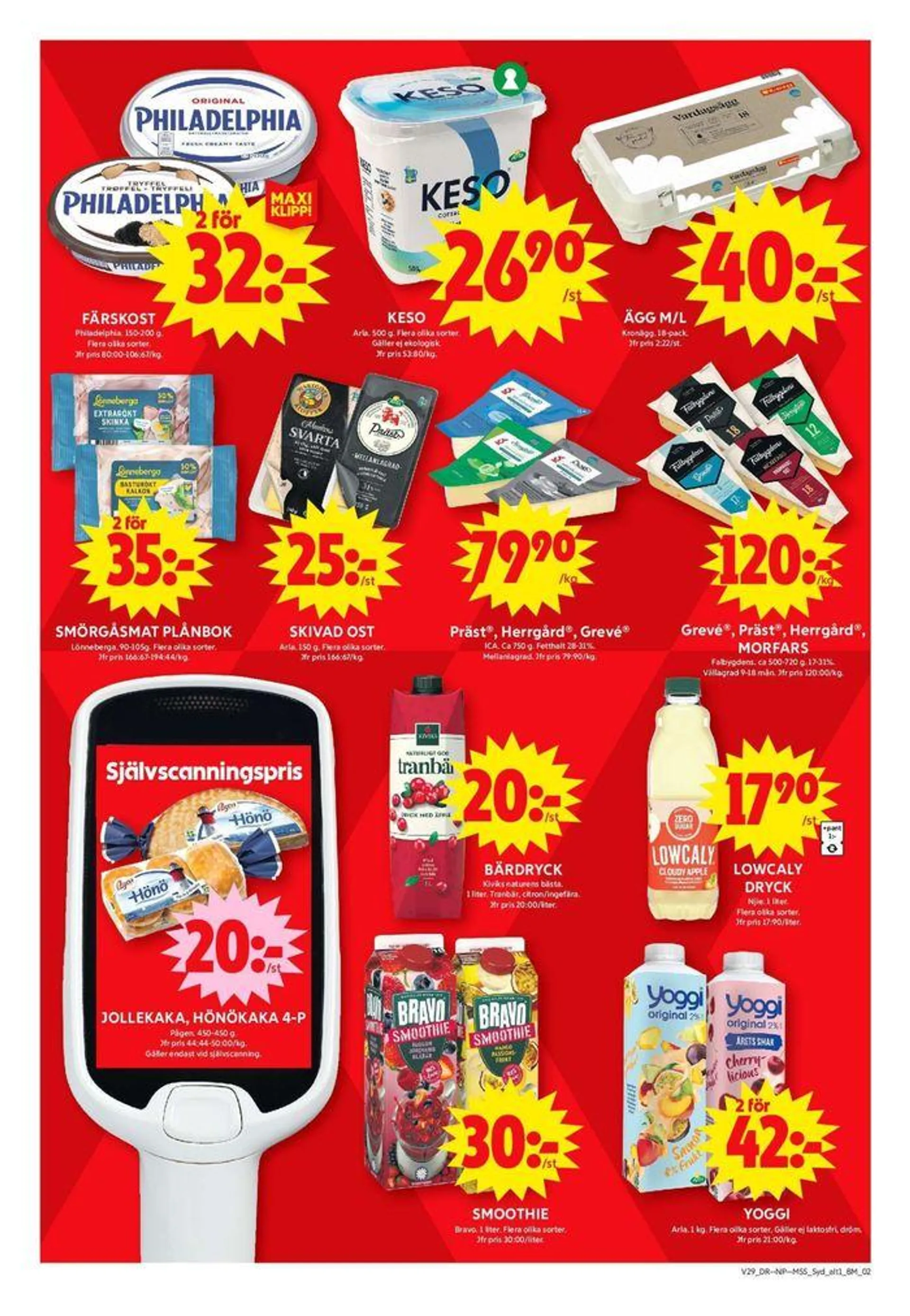 Aktuella deals och erbjudanden från 15 juli till 29 juli 2024 - Reklamblad sidor 4