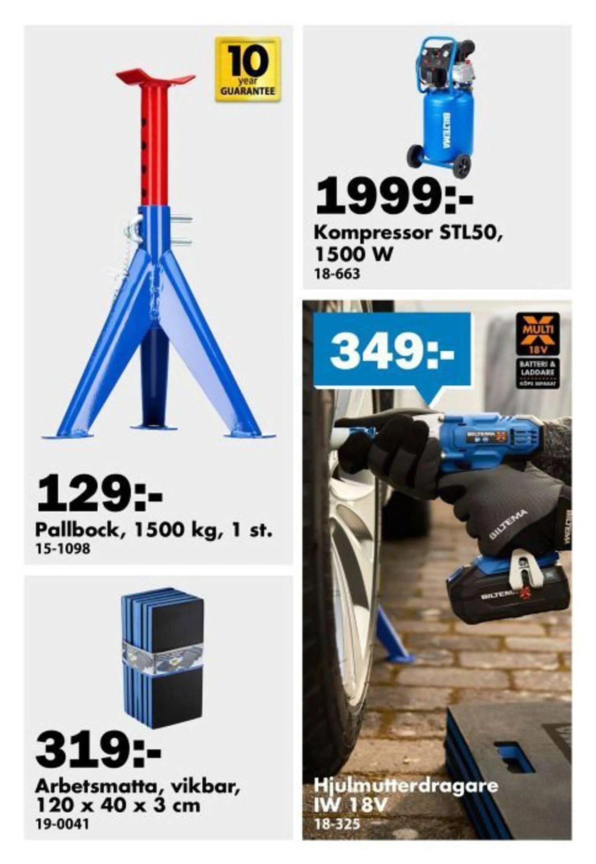 Biltema reklamblad från 25 mars till 31 mars 2025 - Reklamblad sidor 3