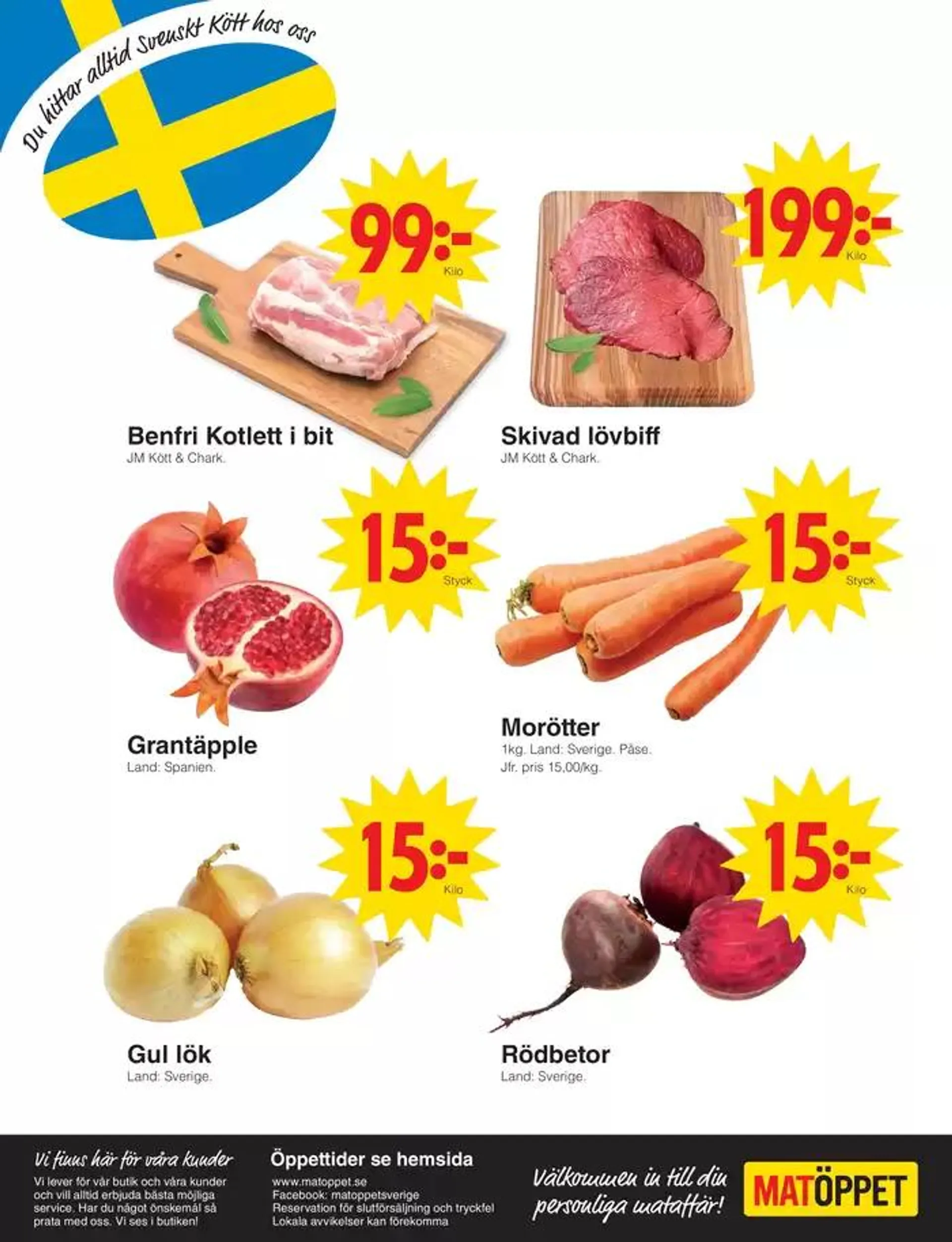 Matöppet Veckans DR-blad från 30 september till 6 oktober 2024 - Reklamblad sidor 4