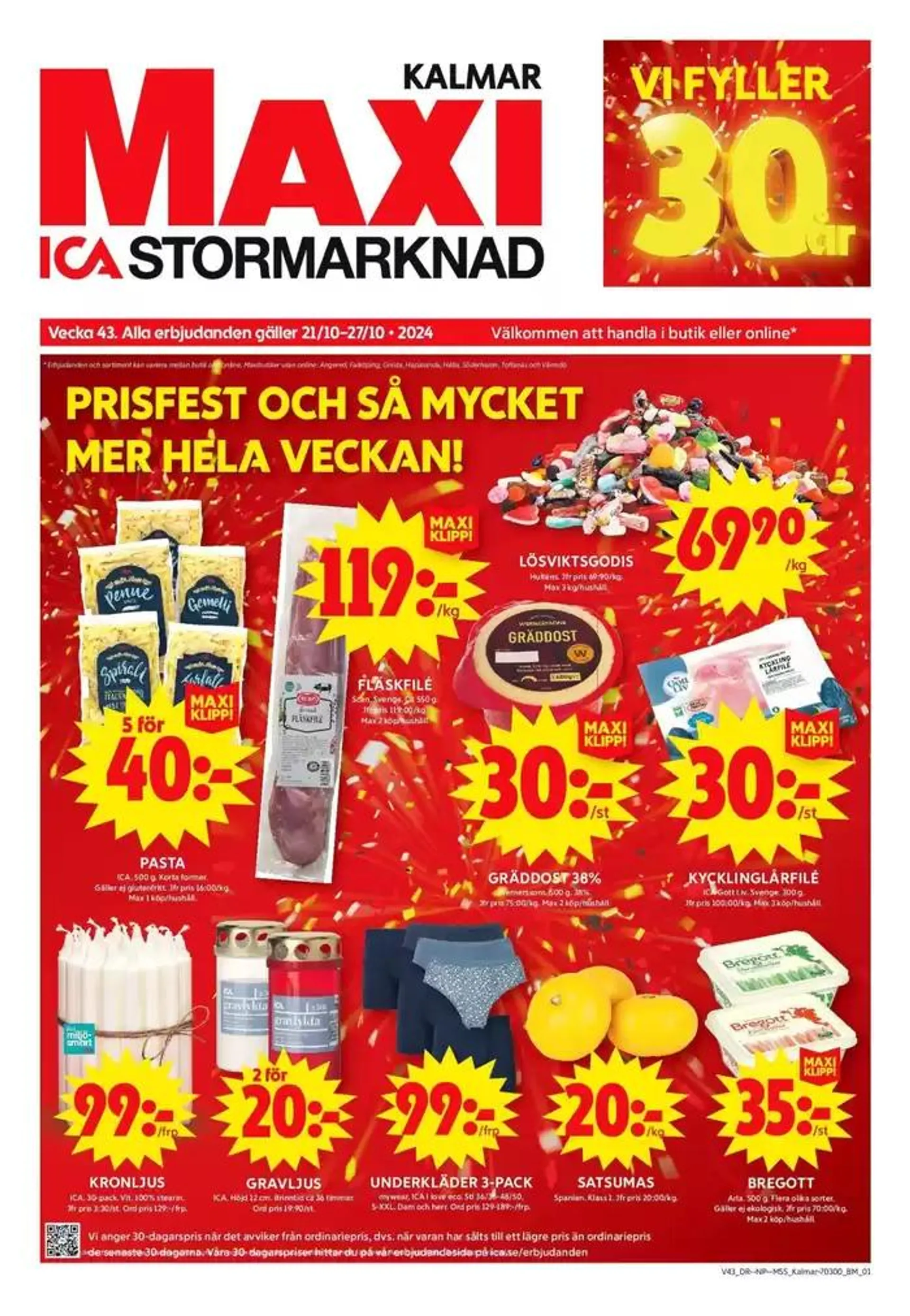 Nya erbjudanden att upptäcka från 20 oktober till 3 november 2024 - Reklamblad sidor 1