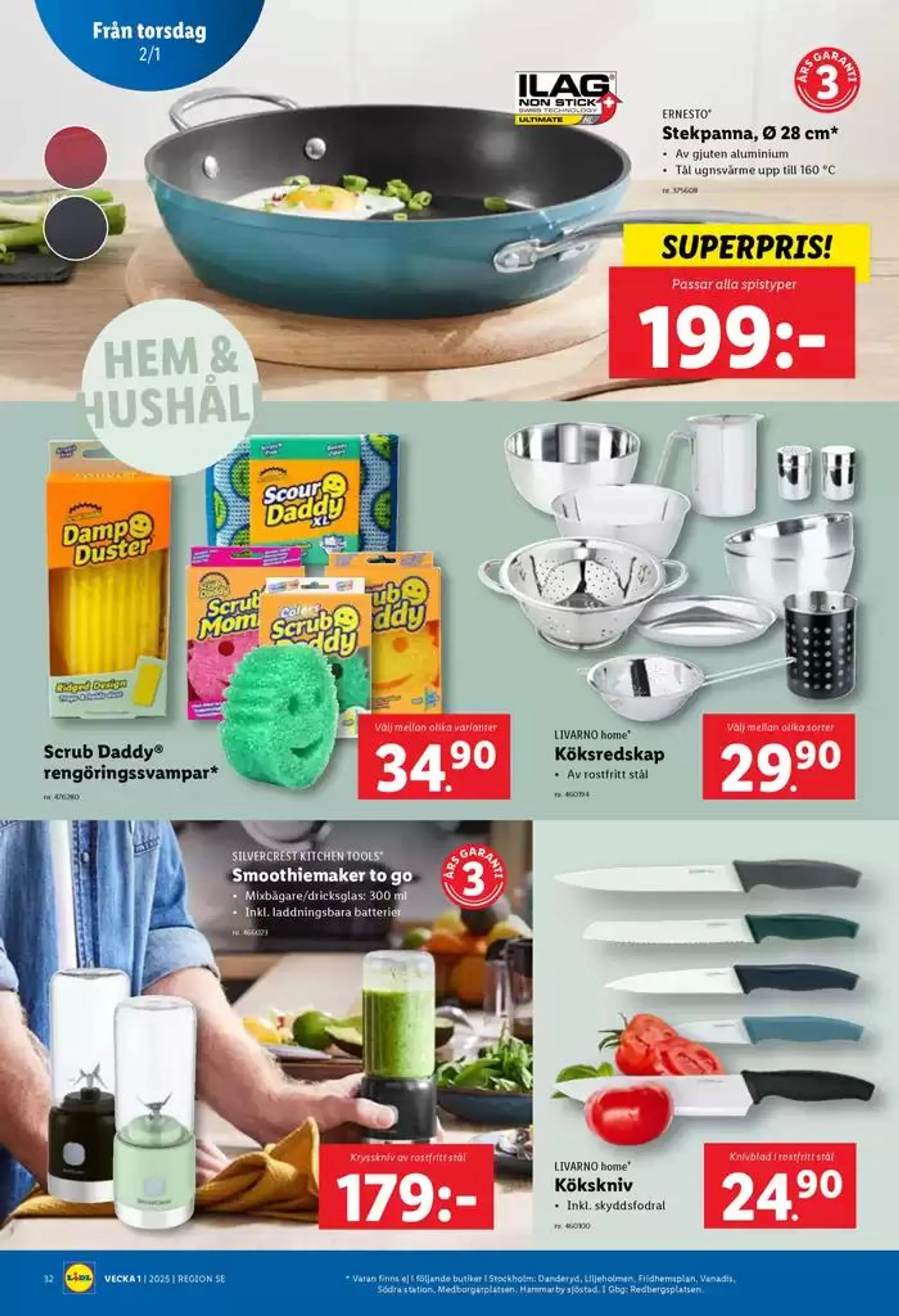 Exklusiva deals för våra kunder från 26 december till 5 januari 2025 - Reklamblad sidor 35