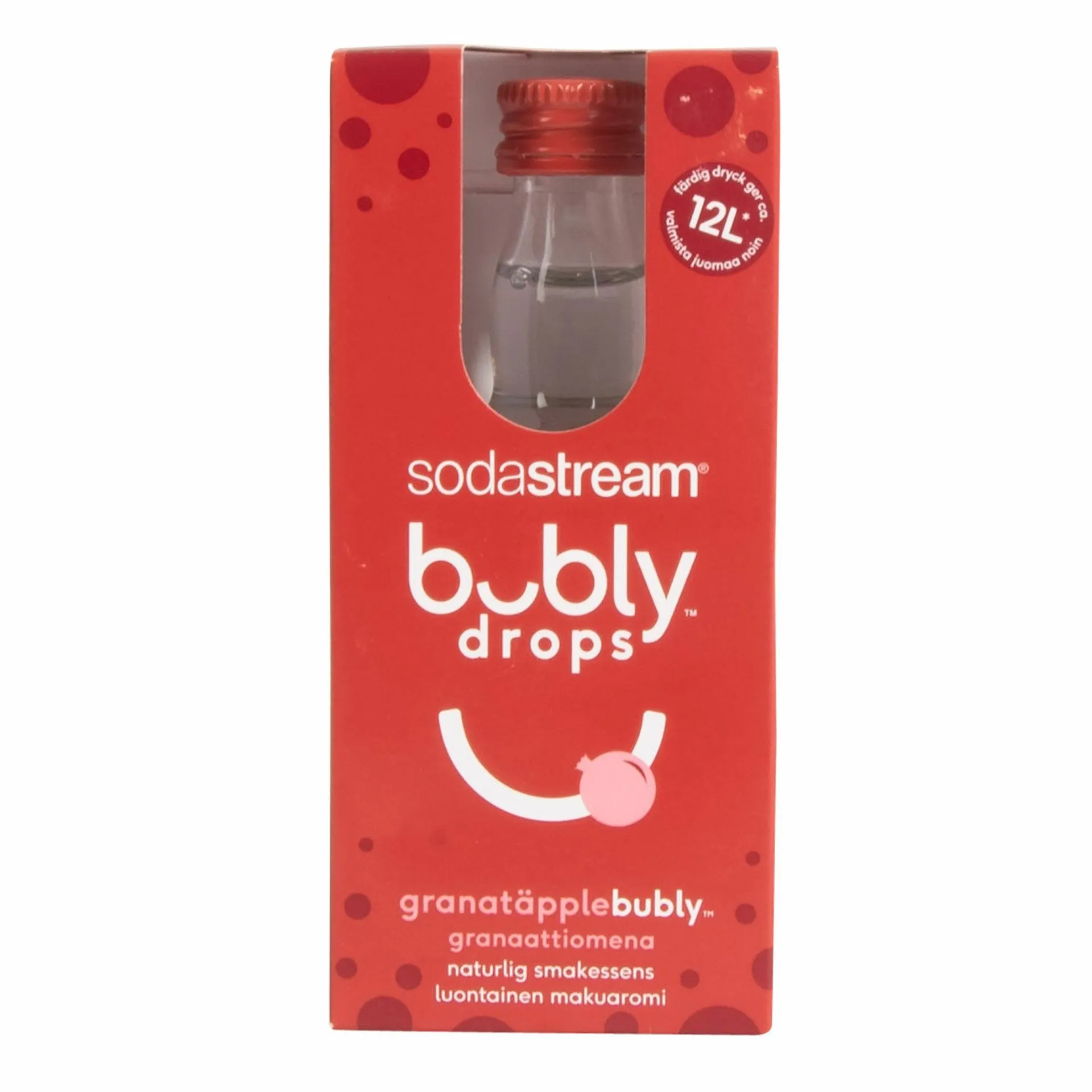 Smakessens Sodastream bubly granatäpple