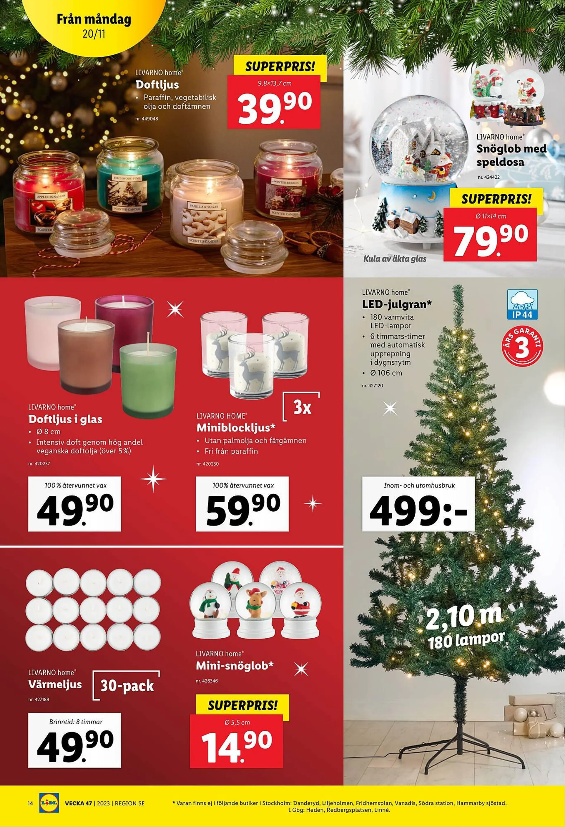 Lidl reklamblad från 20 november till 26 november 2023 - Reklamblad sidor 16