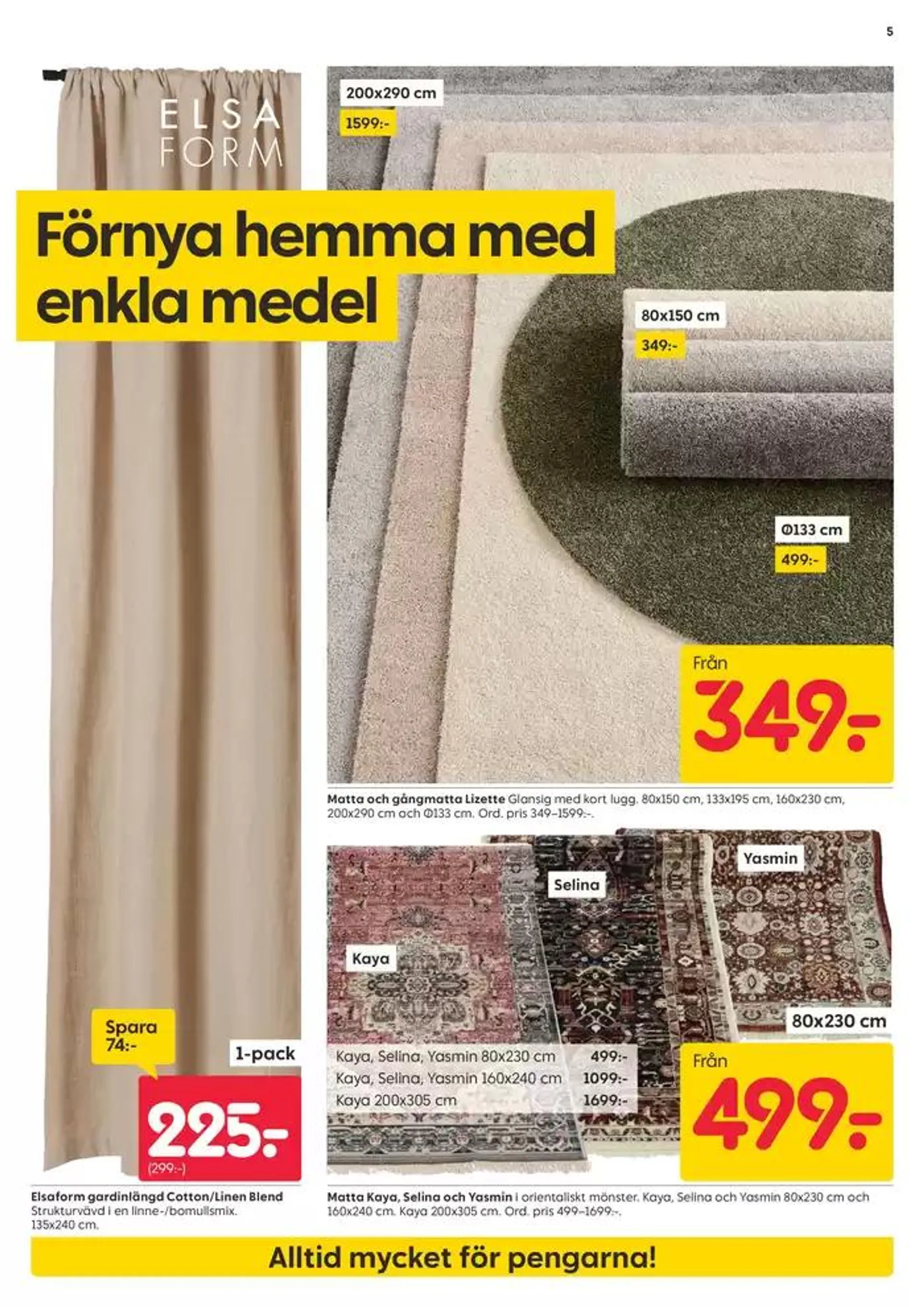 Rusta reklambad från 30 september till 14 oktober 2024 - Reklamblad sidor 5