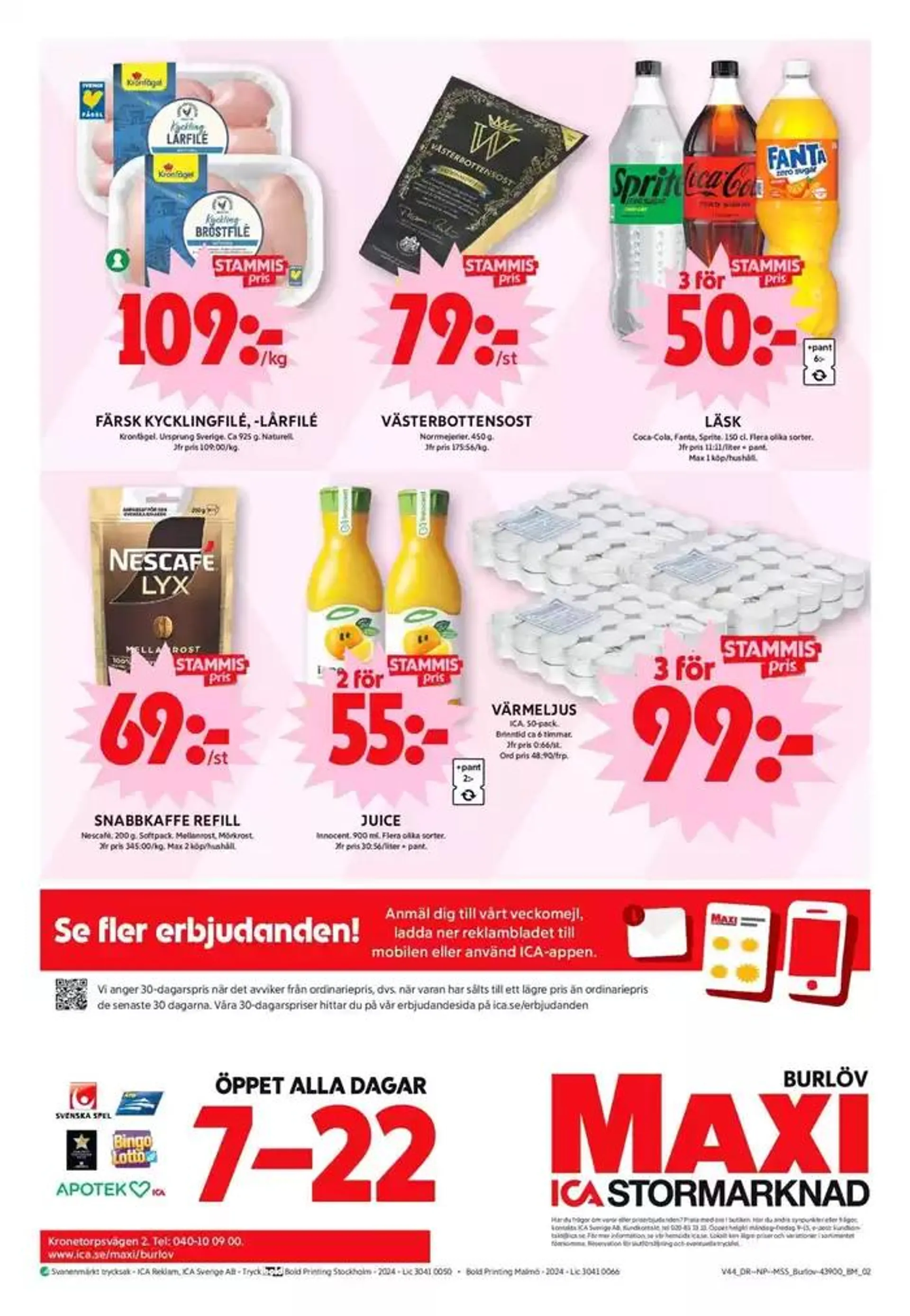 Specialerbjudanden för dig från 28 oktober till 3 november 2024 - Reklamblad sidor 7