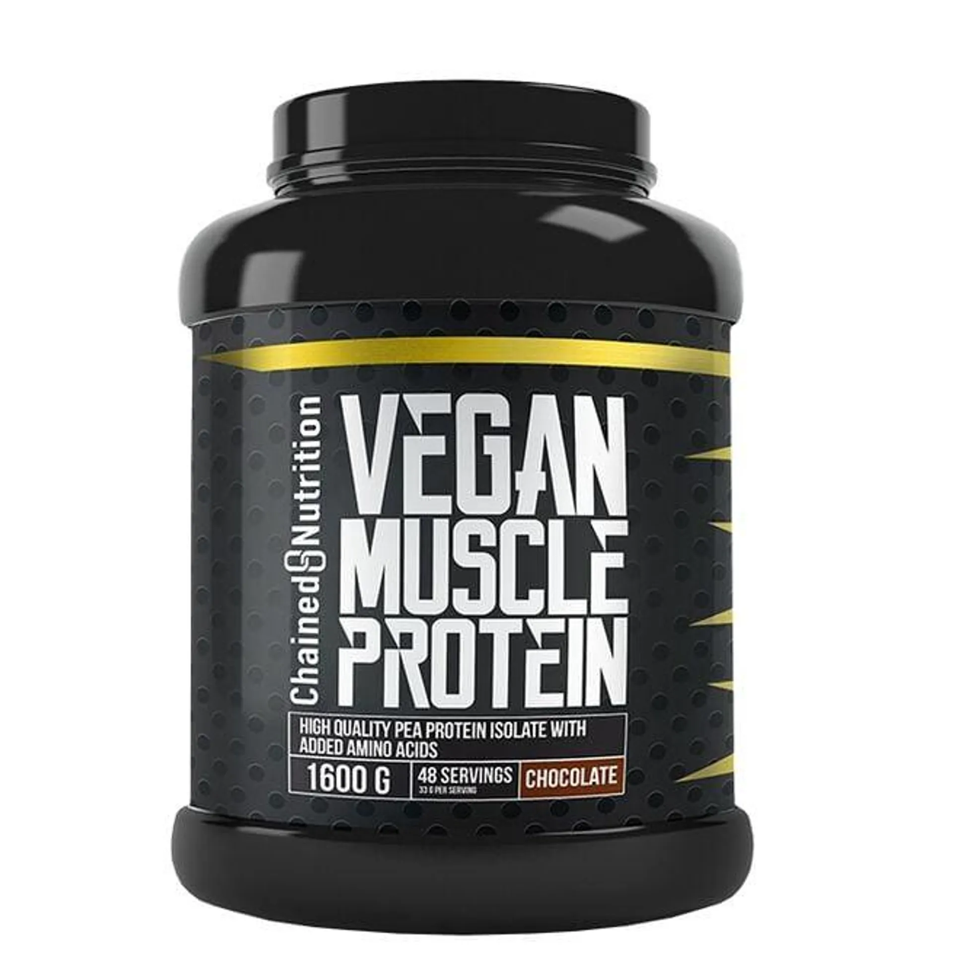 Vegan Muscle Protein, 1600 g Chocolate