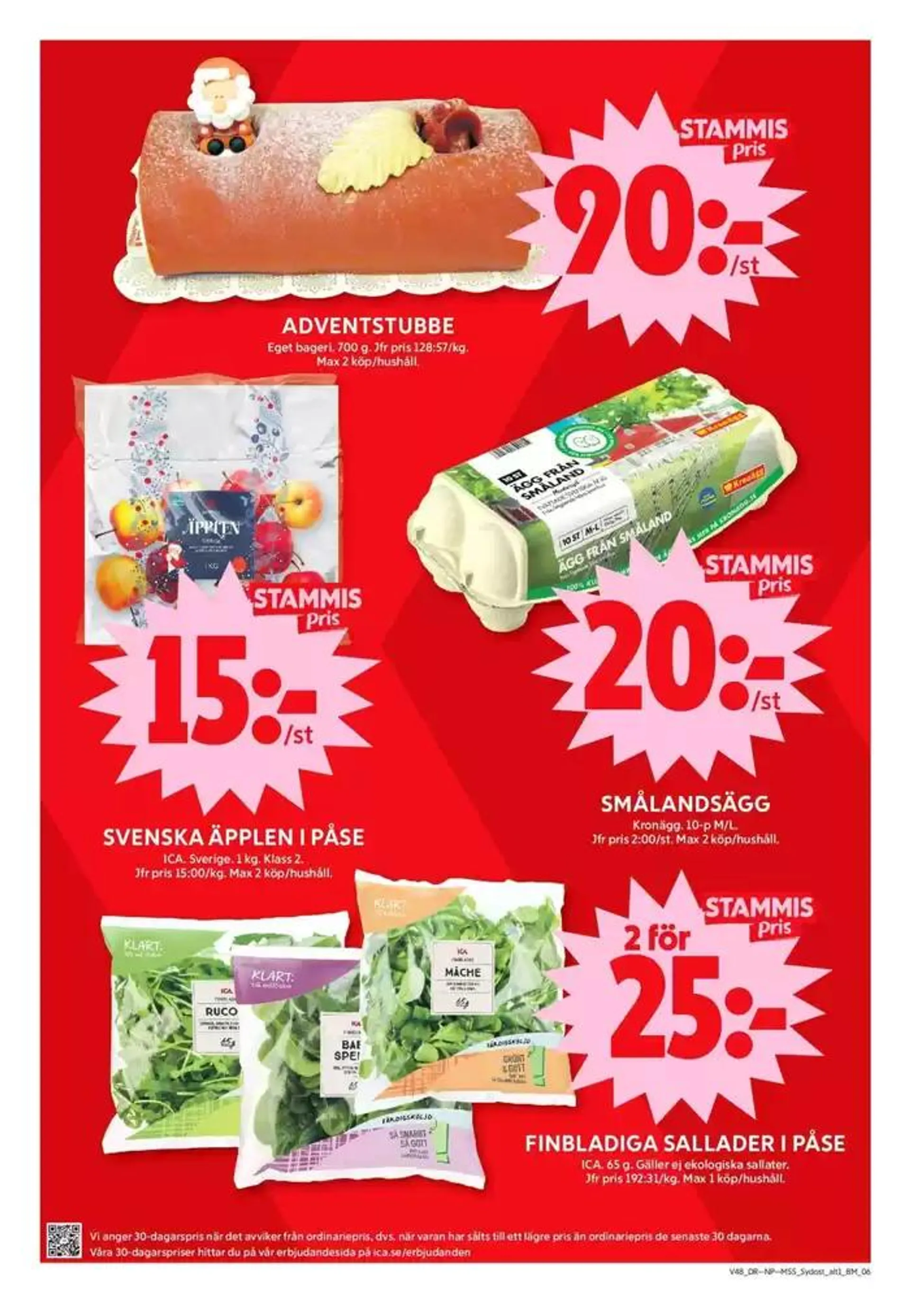 Fantastiska rabatter på utvalda produkter från 23 november till 7 december 2024 - Reklamblad sidor 26