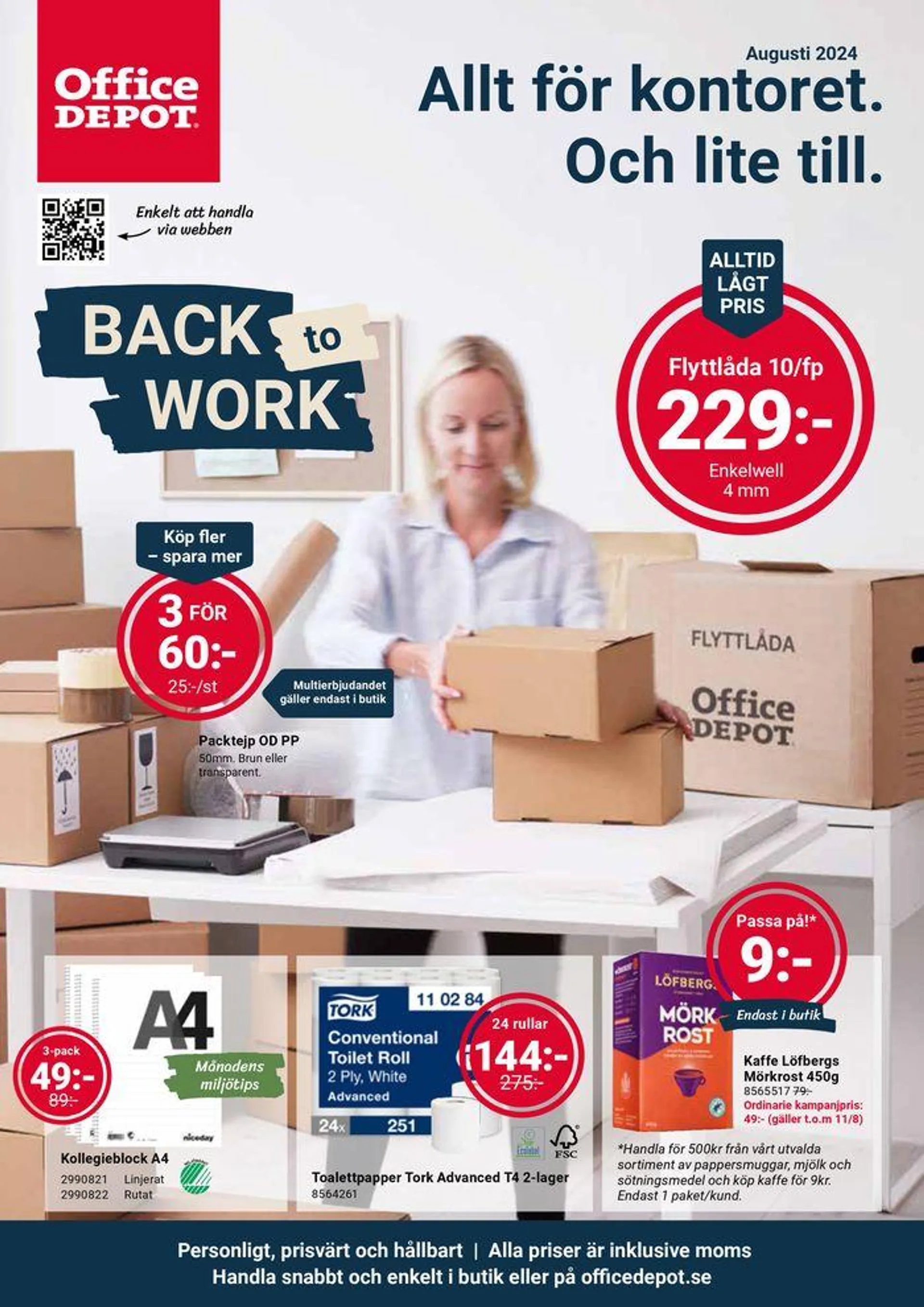 Office Depot - Månadens kampanjblad - 1