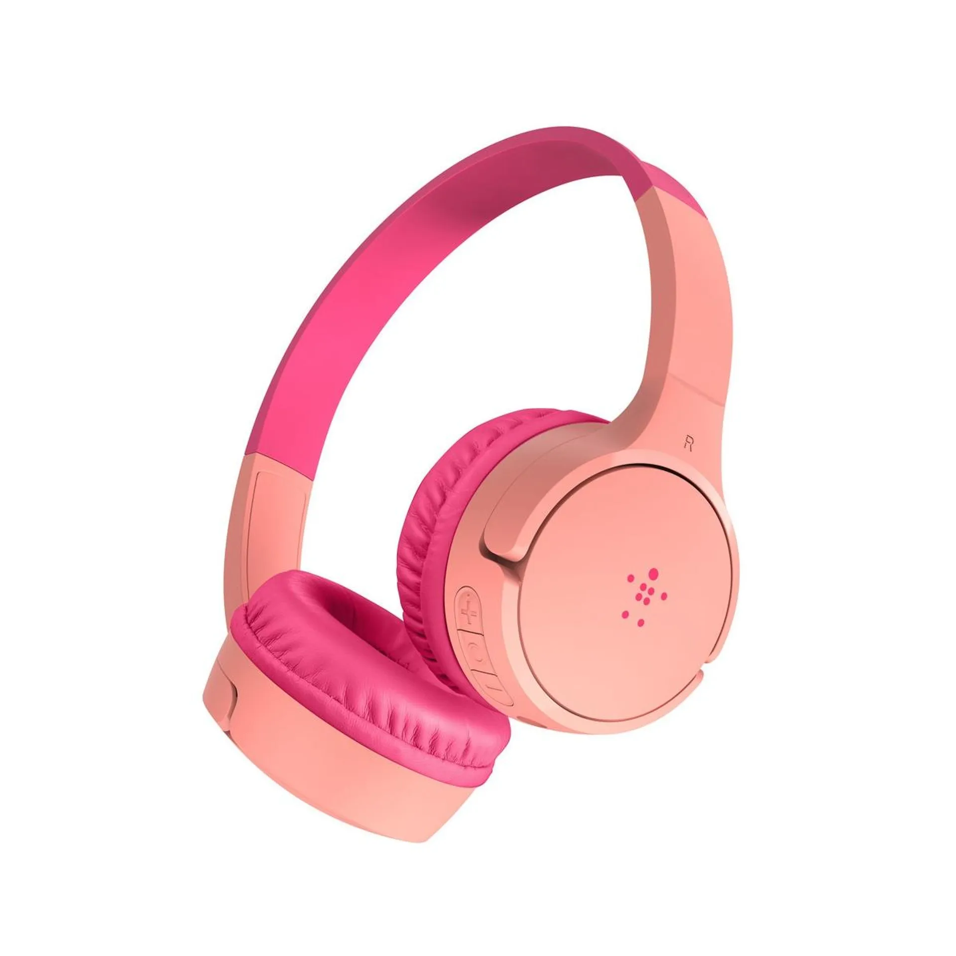 Belkin SOUNDFORM Mini trådlösa on-ear hörlurar (rosa)